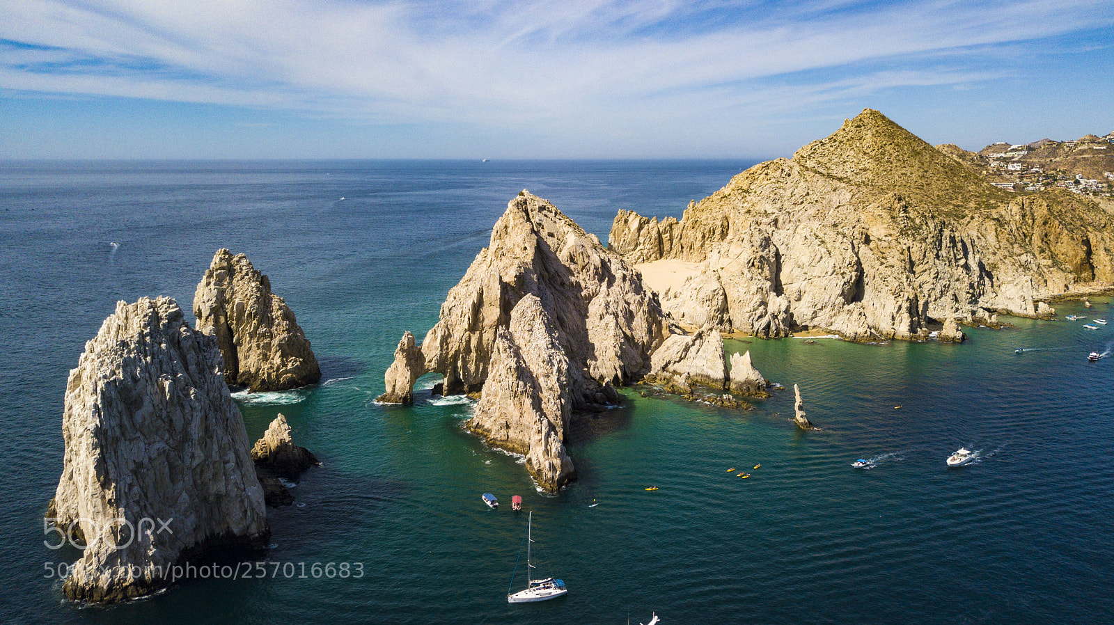 DJI FC220 sample photo. Coastline in baja california photography