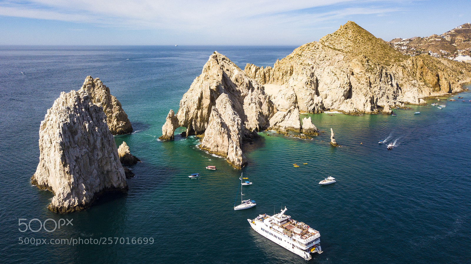DJI FC220 sample photo. Coastline in baja california photography