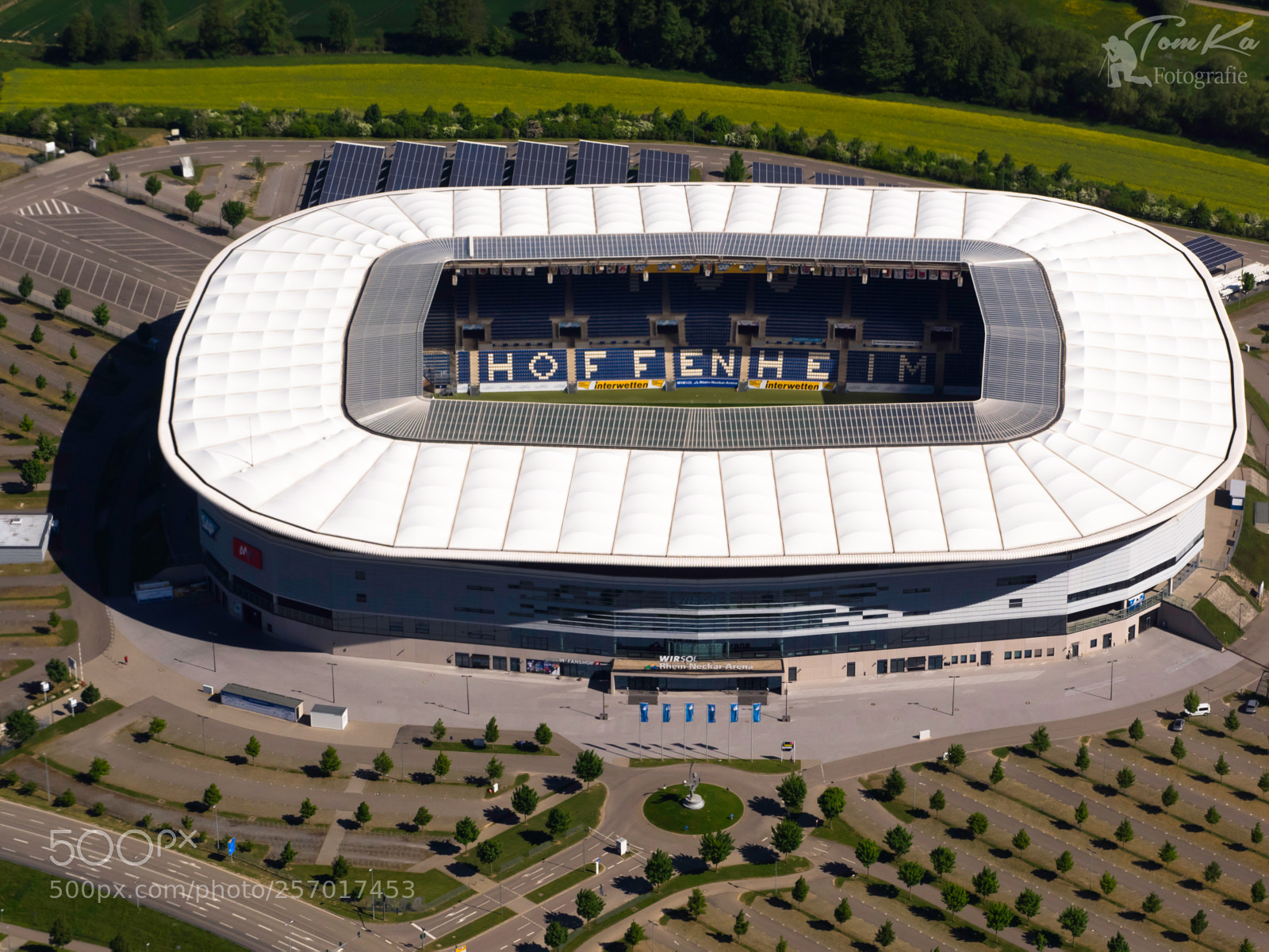 Olympus OM-D E-M1 sample photo. Wirsol rhein-neckar arena photography