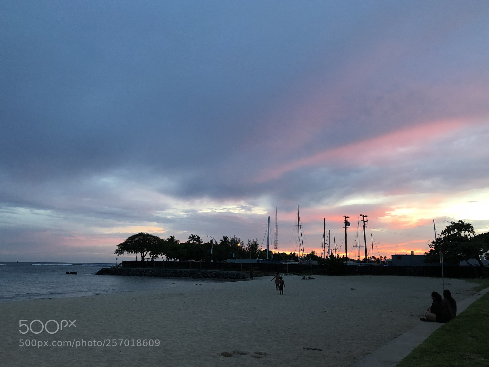 Apple iPhone X sample photo. Cotton candy sky photography
