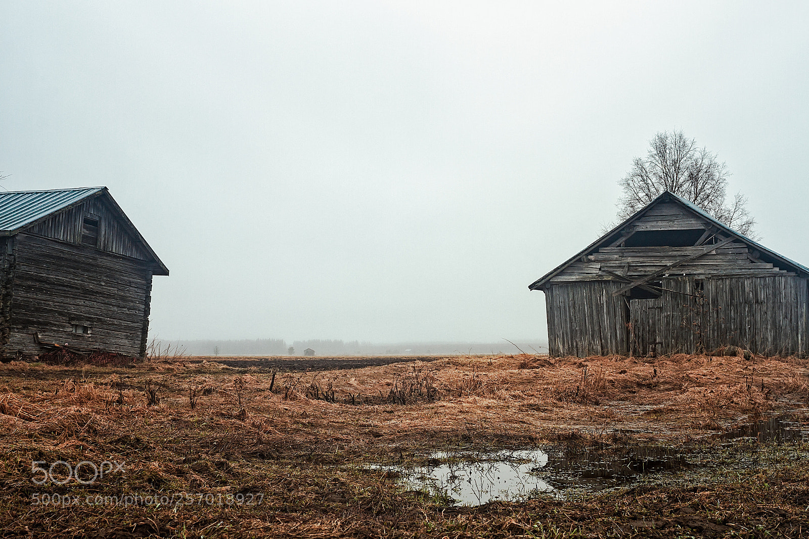 Canon EOS 7D sample photo. Two old barn houses photography