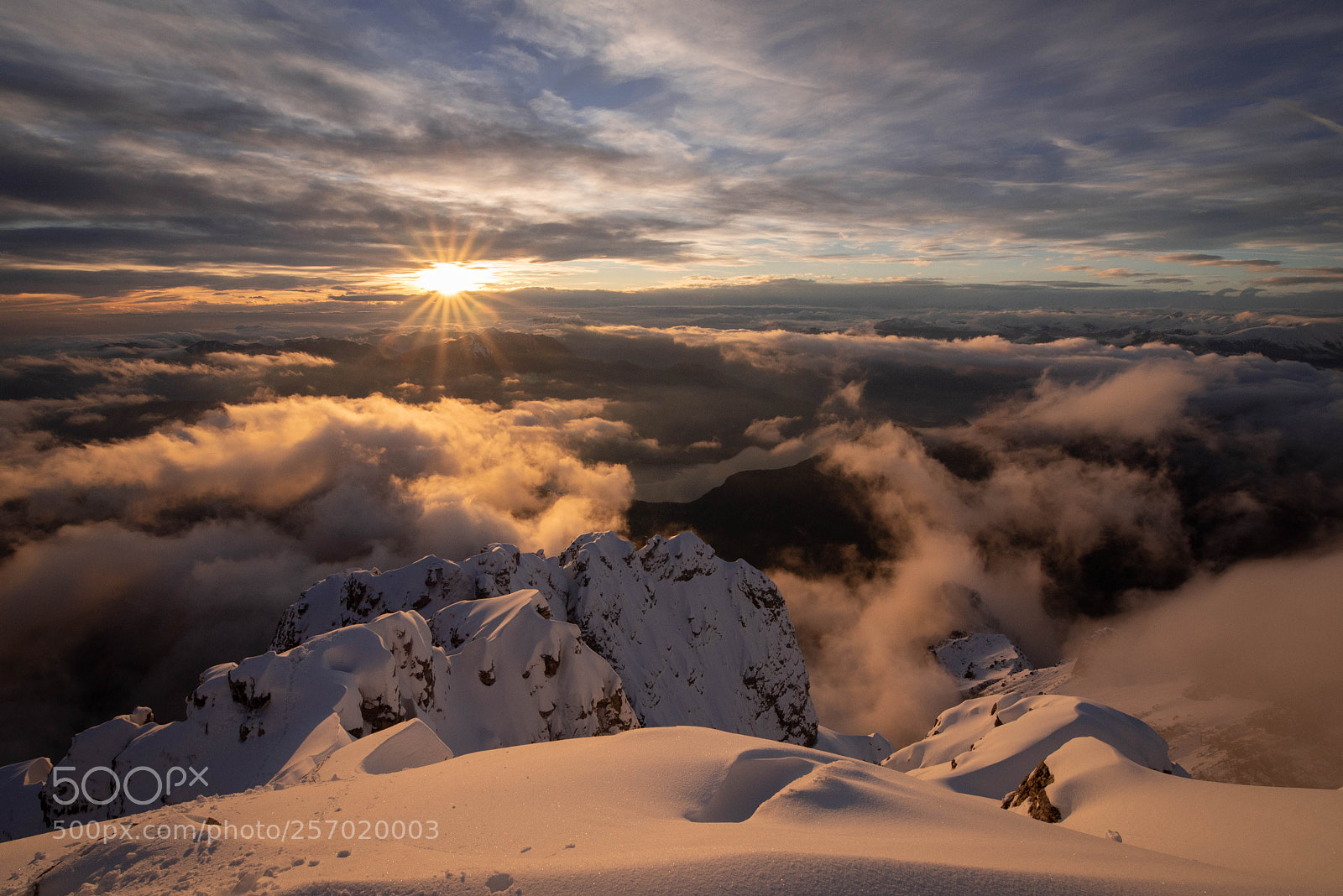 Nikon D750 sample photo. Neve e nuvole photography