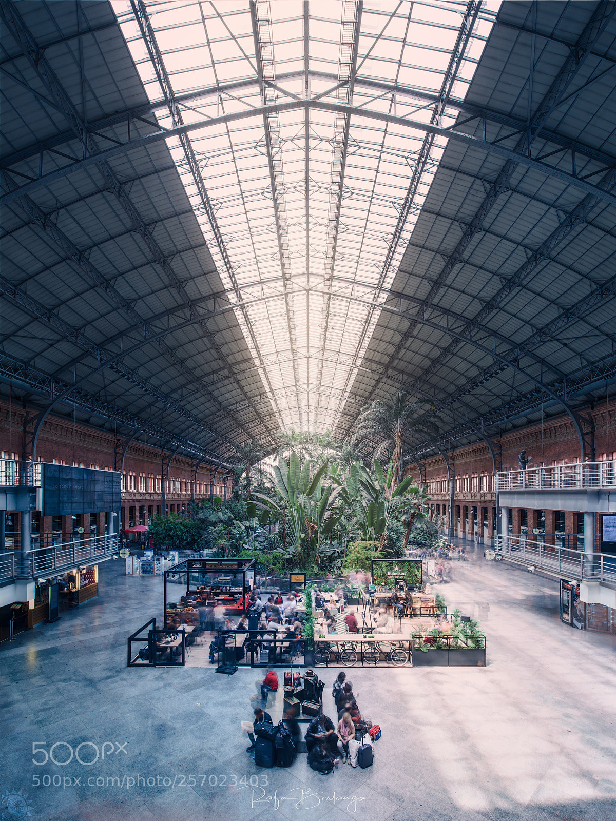 Olympus OM-D E-M1 Mark II sample photo. Atocha station photography