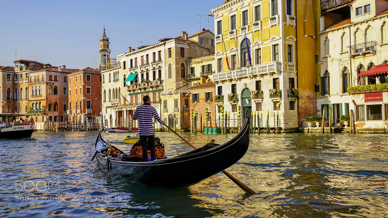 Sony a7R III sample photo. Gondola in venezia photography