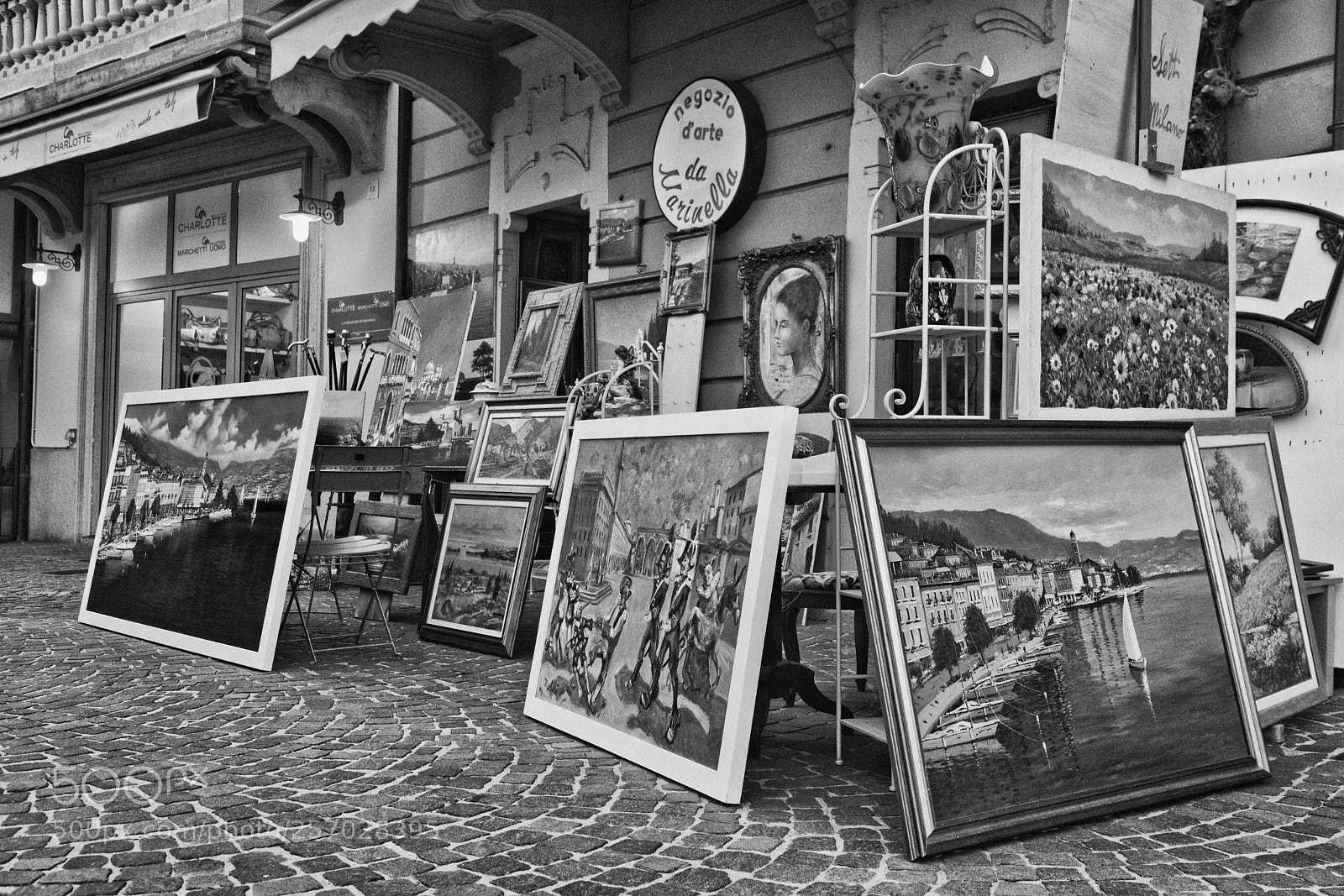 Nikon D610 sample photo. Paintings of the garda photography
