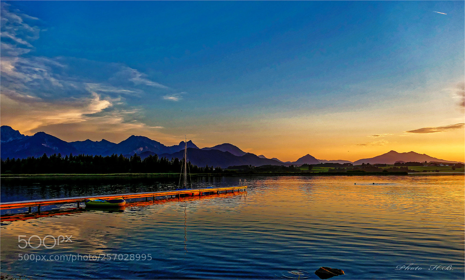 Panasonic Lumix DMC-FZ1000 sample photo. Evening light - hopfensee photography