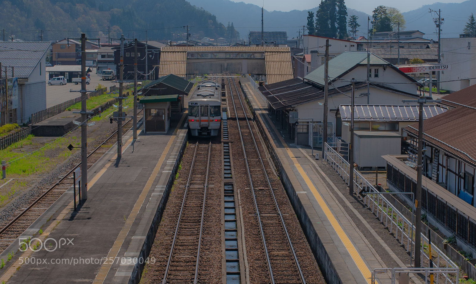 Nikon D750 sample photo. Hida furukawa station photography