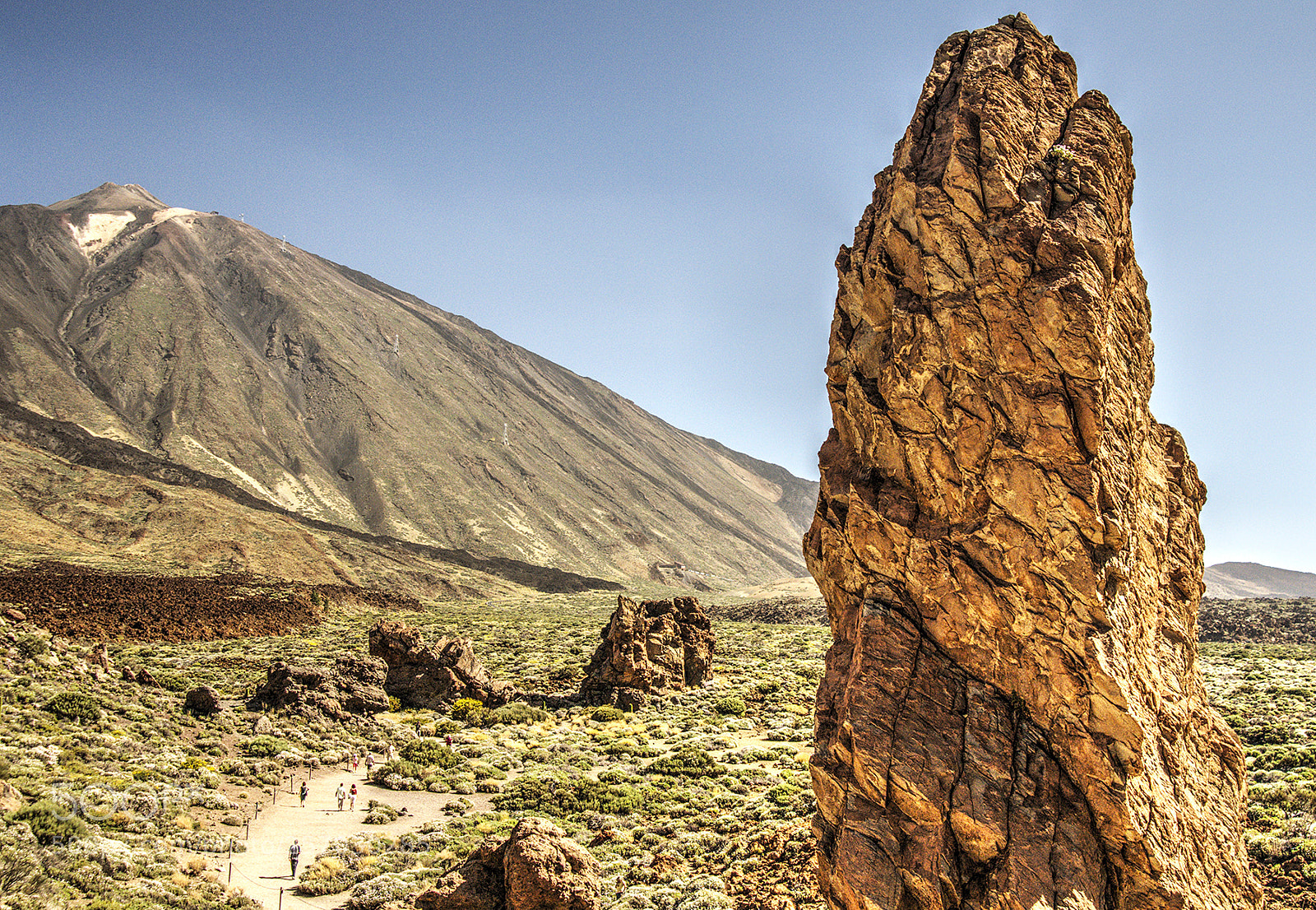 Nikon D300 sample photo. Teide photography