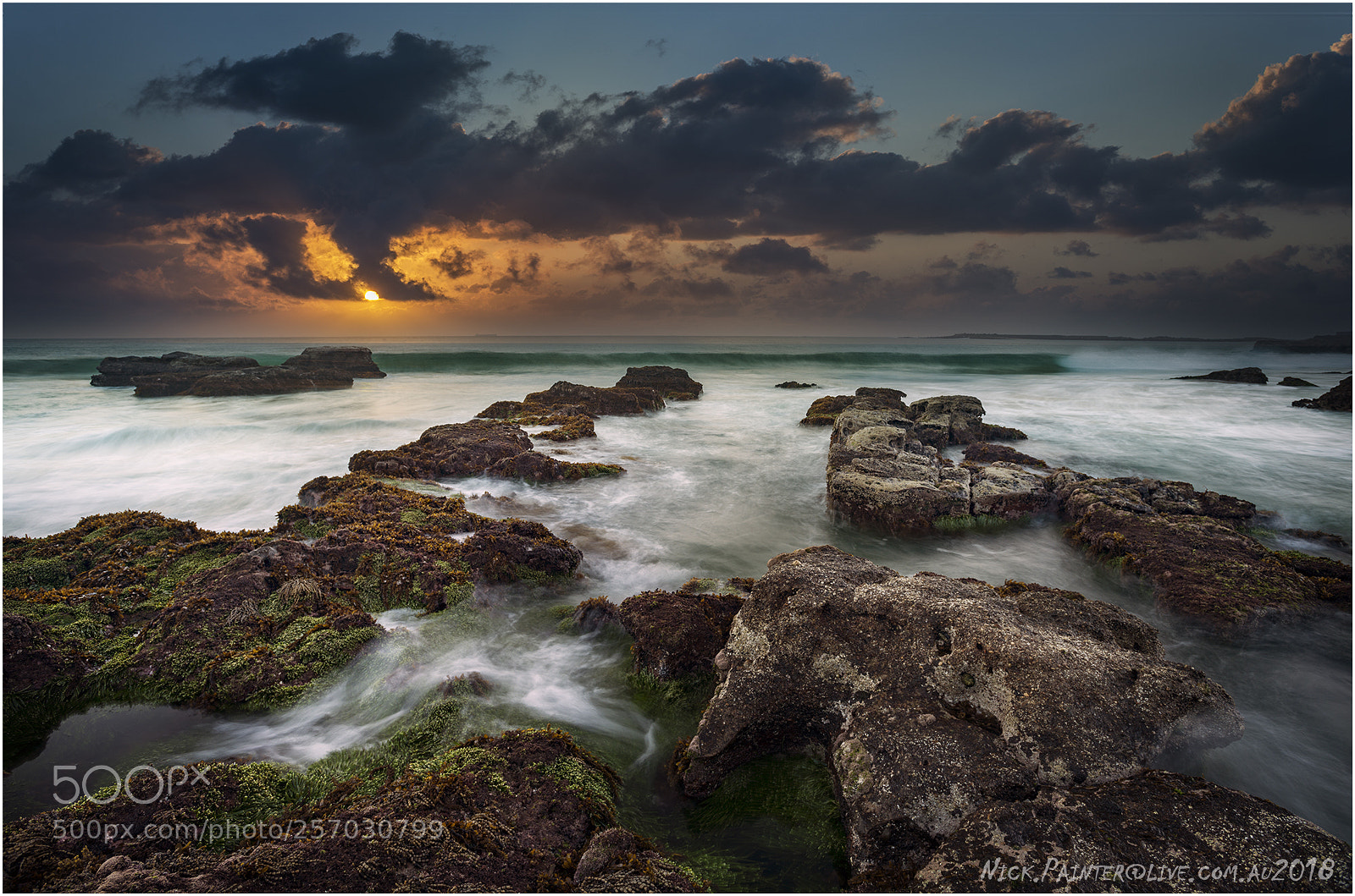 Nikon D800 sample photo. Caves beach sunrise photography