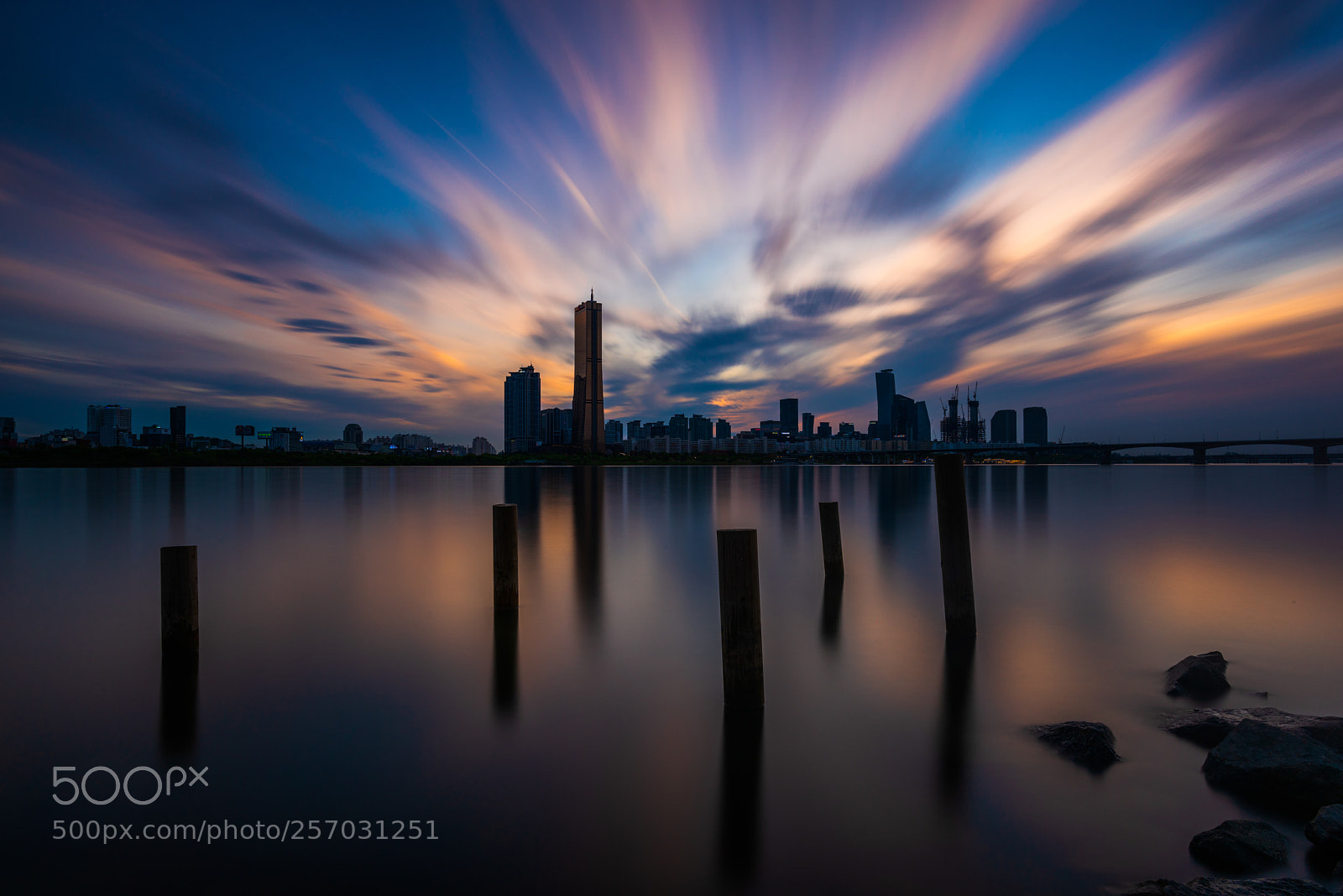 Nikon D810 sample photo. Sunset on the han photography
