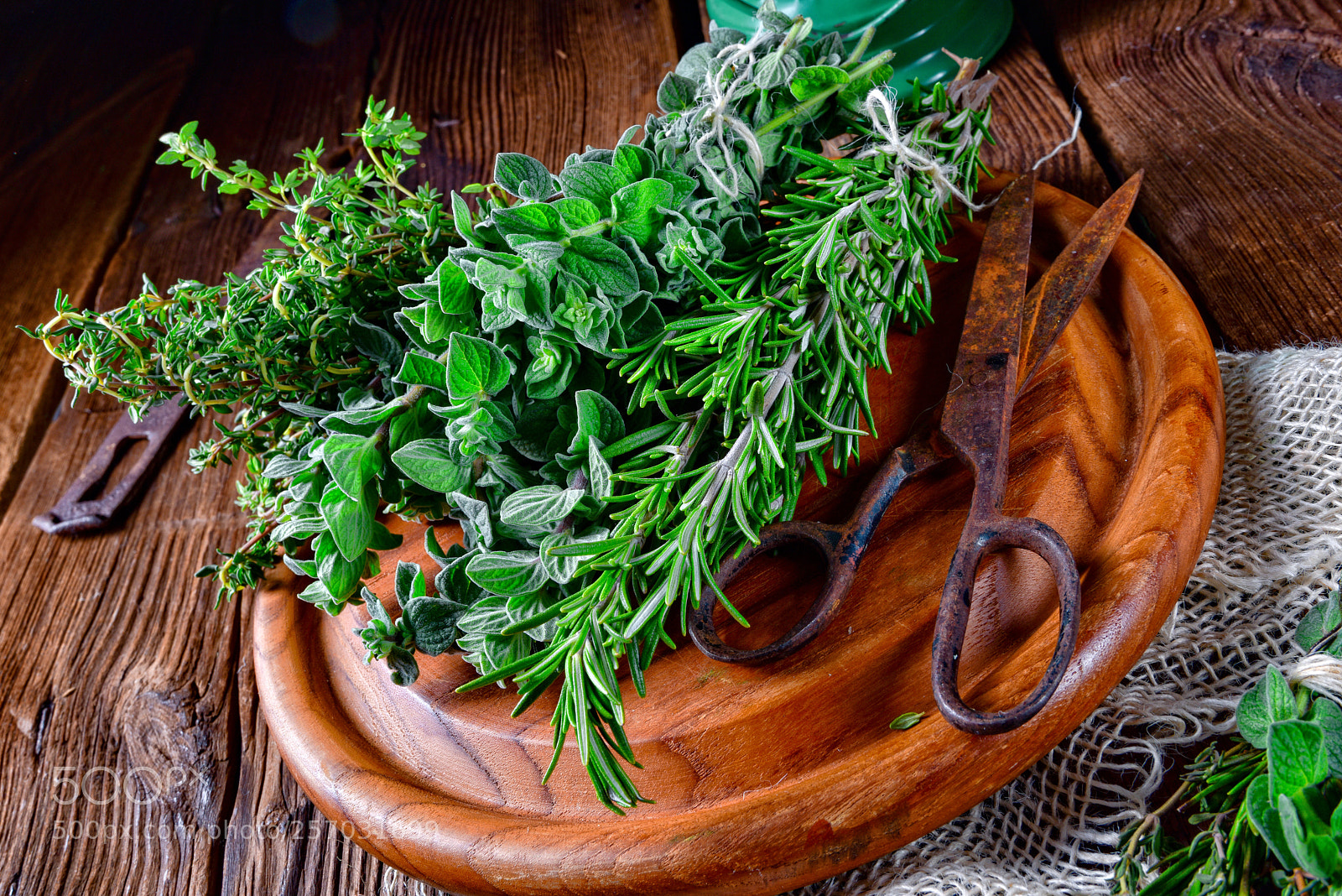 Nikon D810 sample photo. Herbal collection of thyme,oregano photography