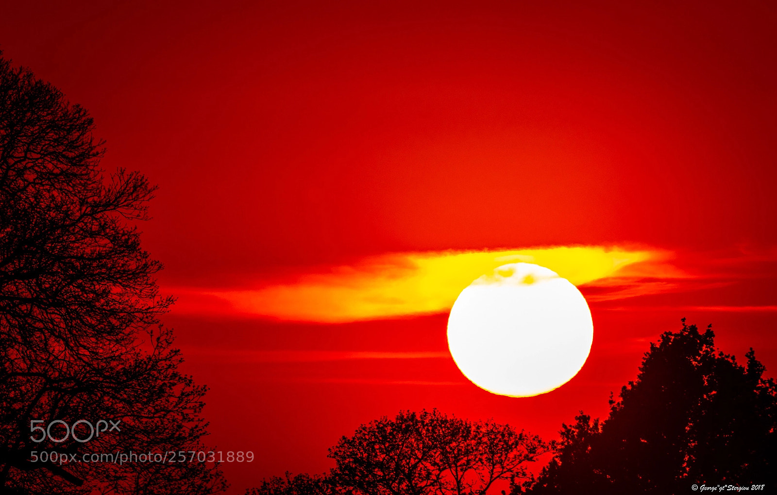 Canon EOS M50 (EOS Kiss M) sample photo. Blood red skies photography