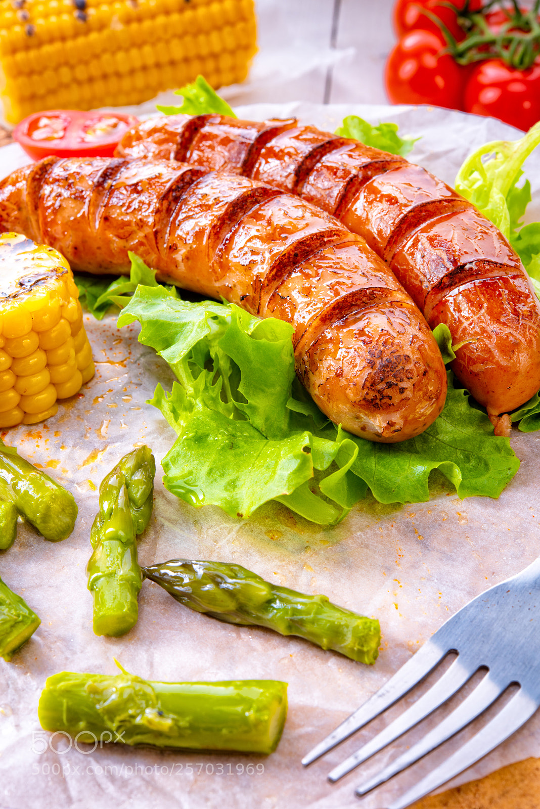 Nikon D810 sample photo. Grilled krakauer sausage with photography
