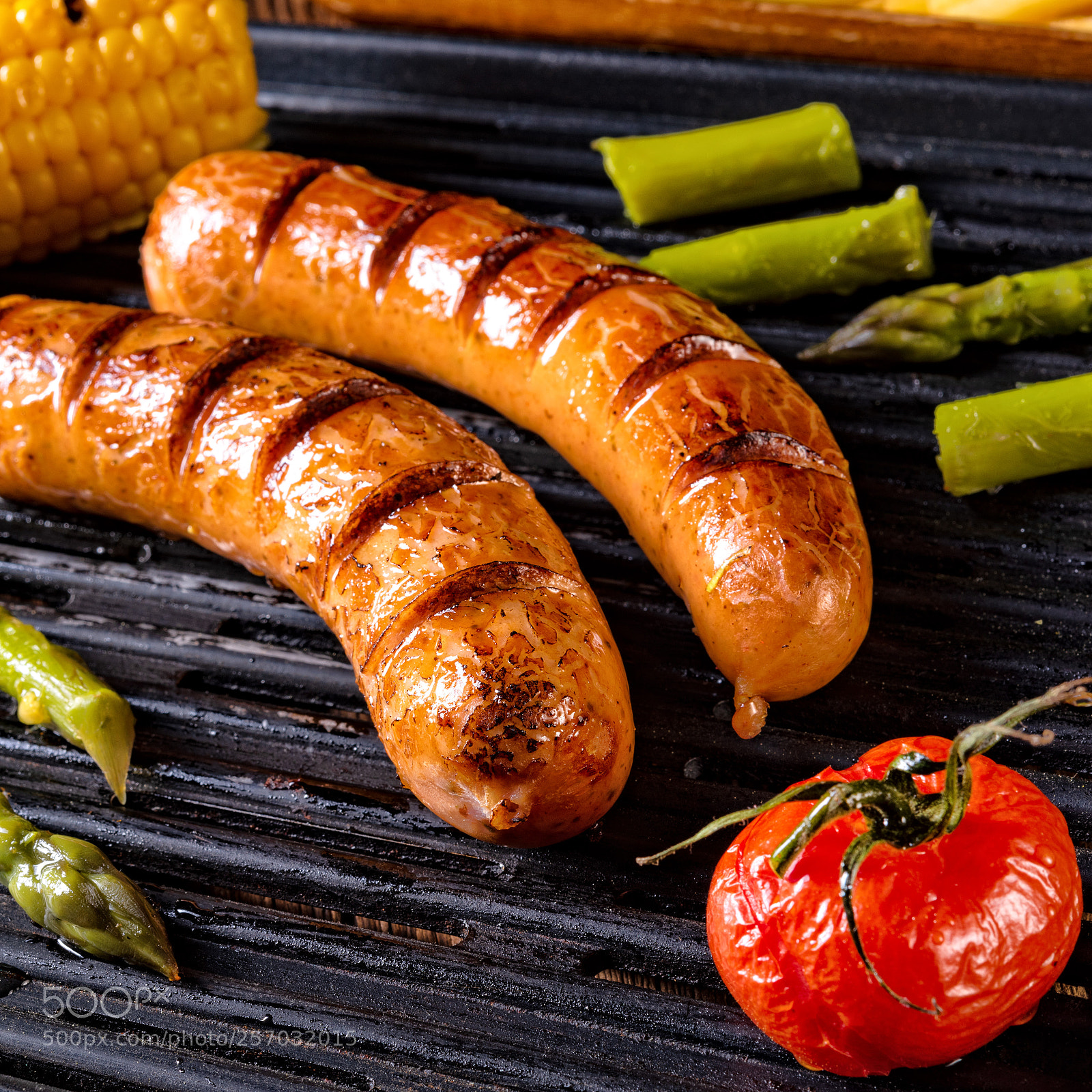 Nikon D810 sample photo. Grilled krakauer with french photography