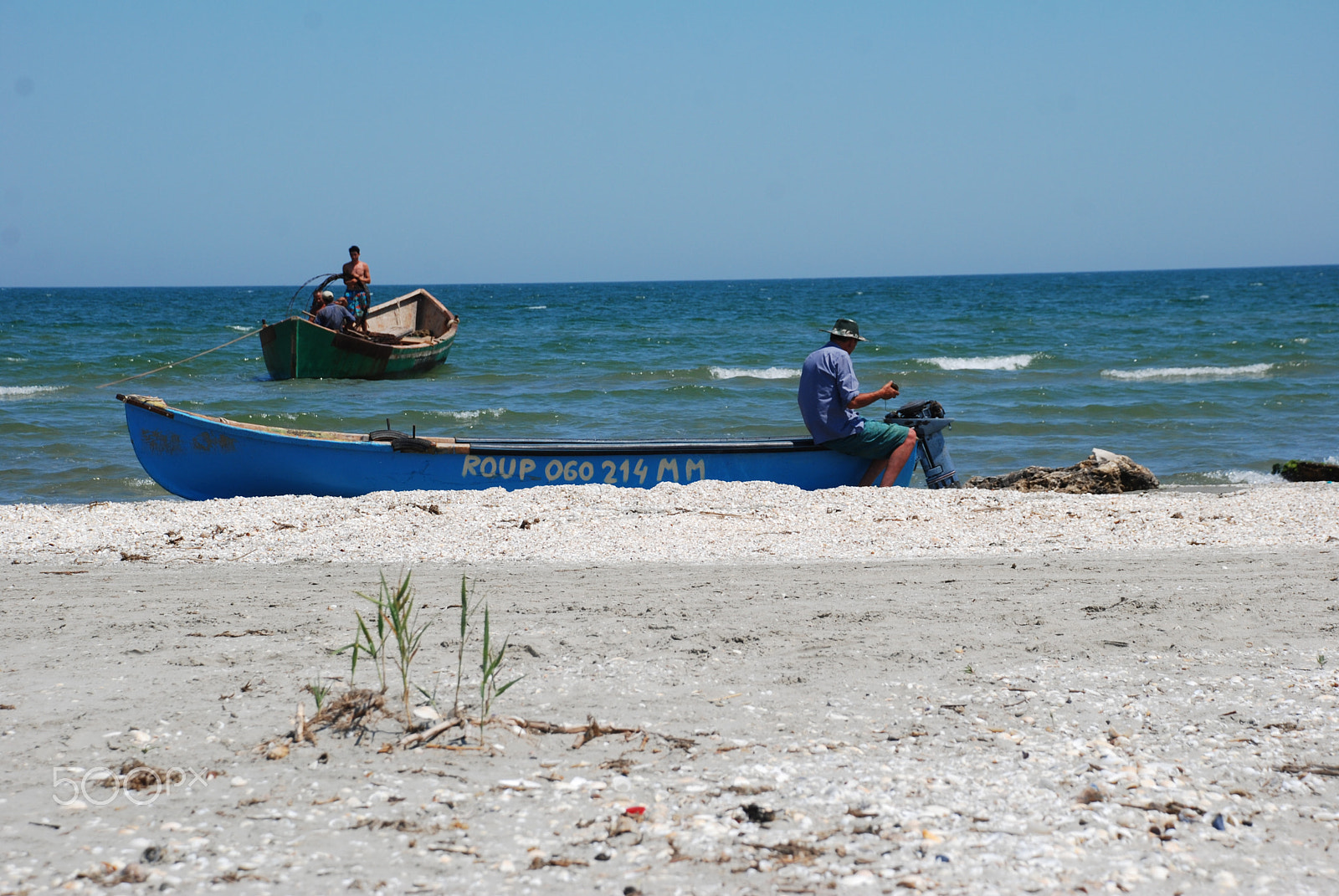 Nikon D80 sample photo. Fishing in black sea photography