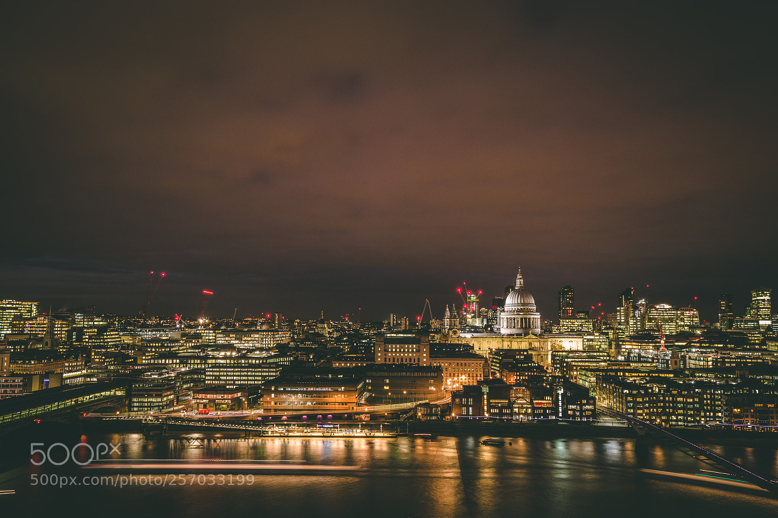 Canon EOS 6D sample photo. London skyline at night photography