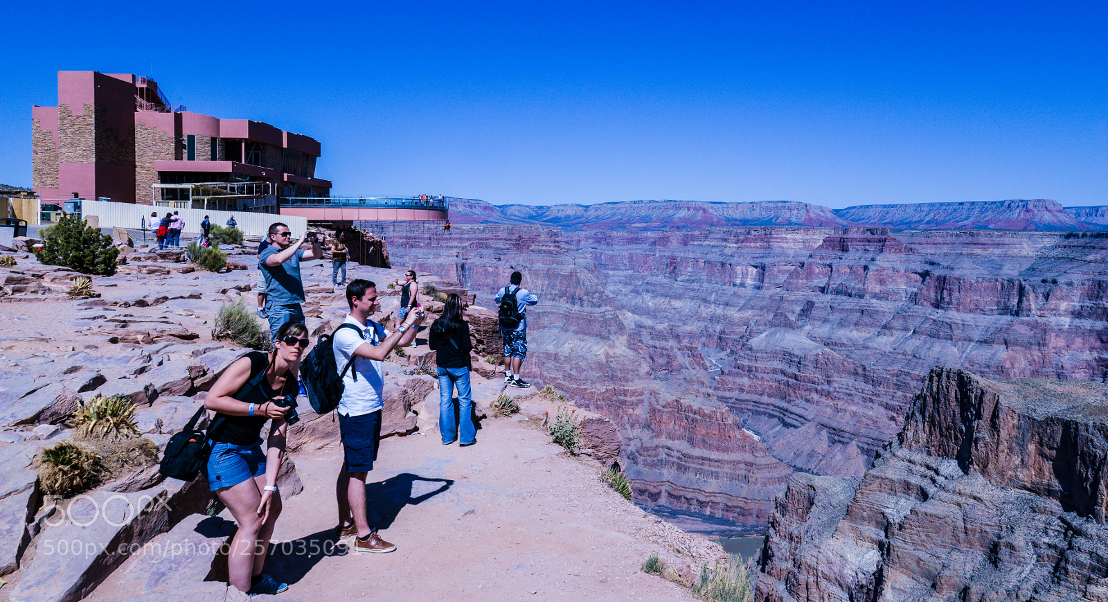 Nikon D800 sample photo. Grand canyon - skywalk photography