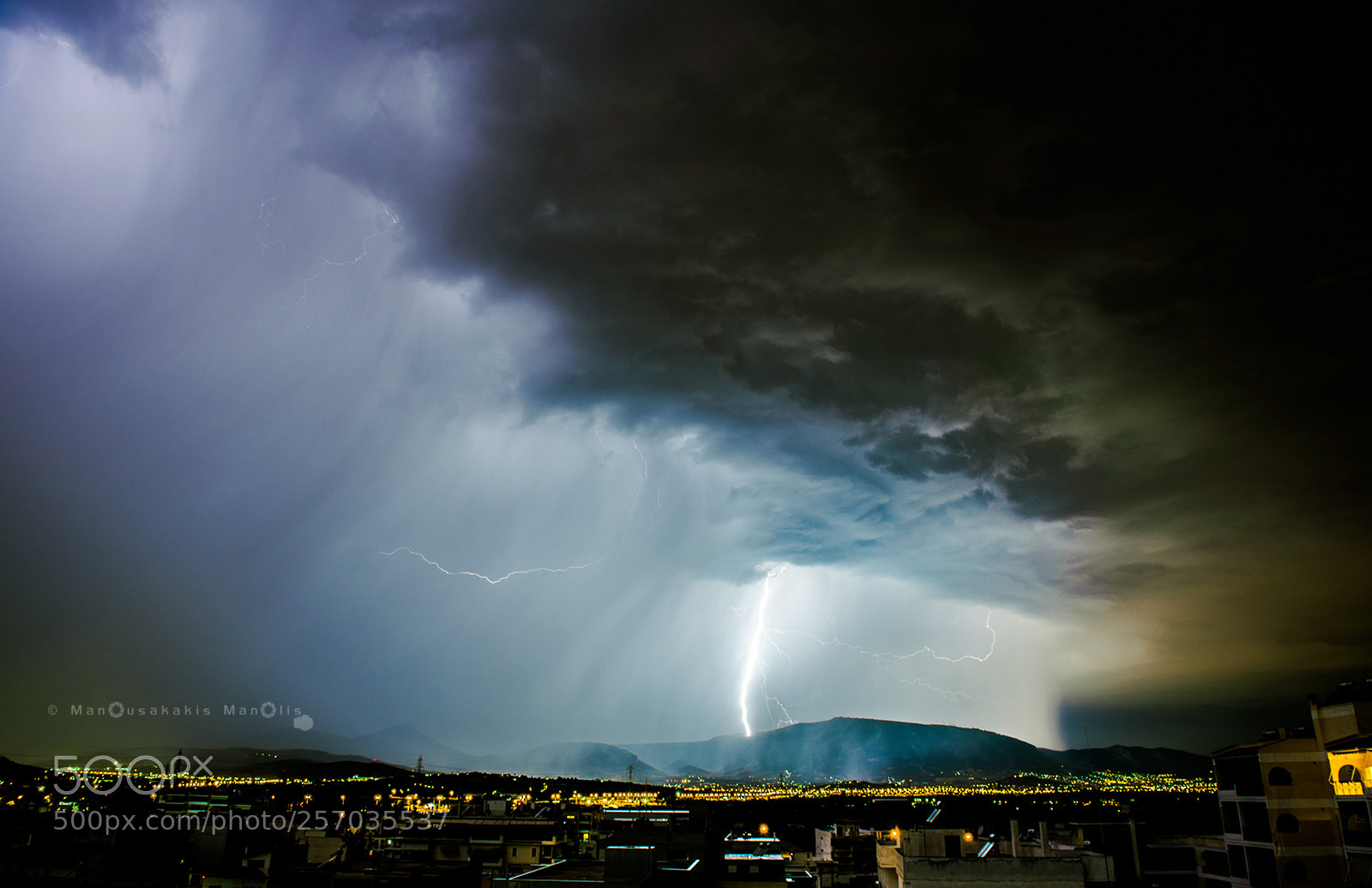 Nikon D750 sample photo. Nature's anger . thunderstorm . photography