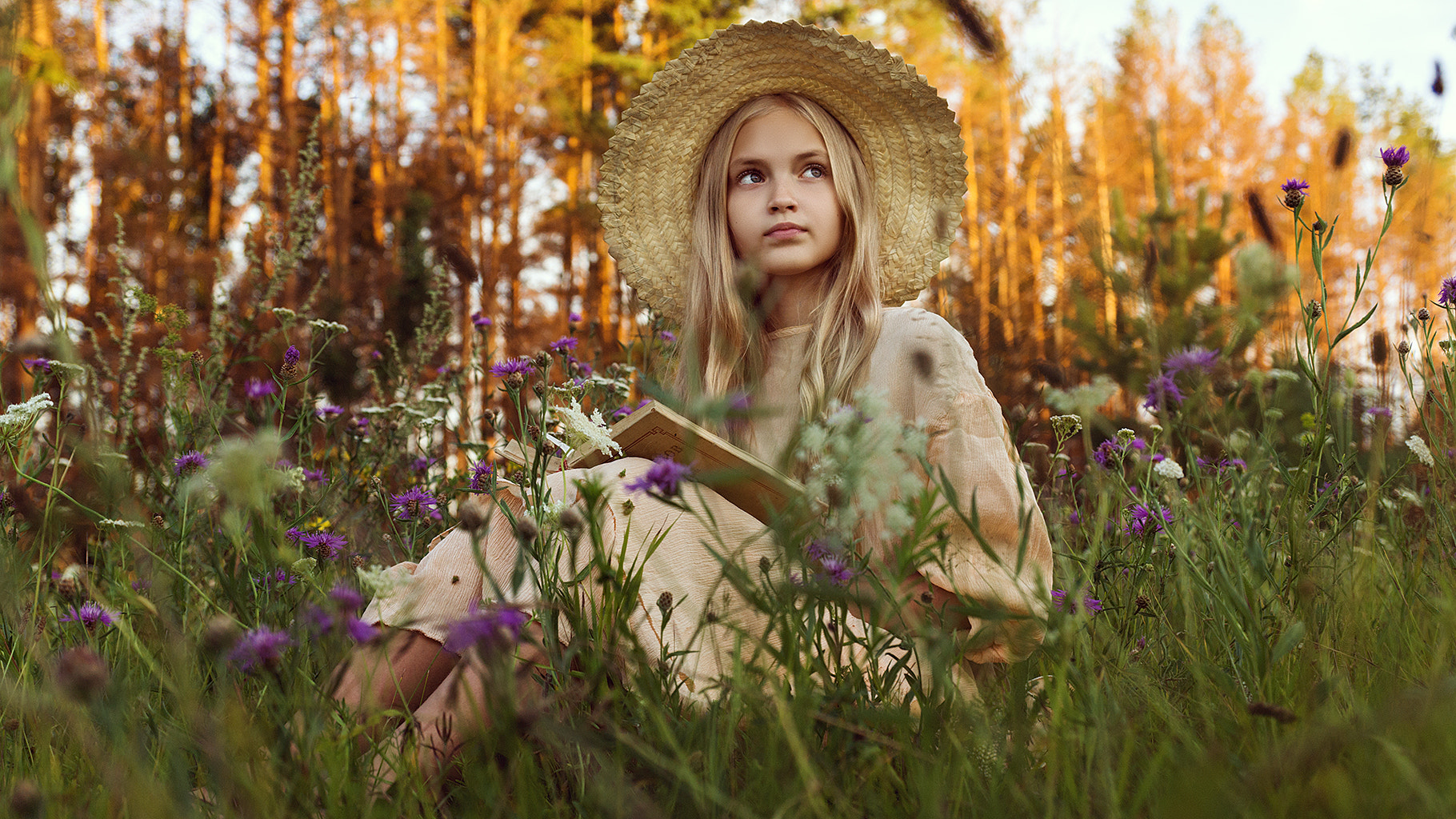 Sony SLT-A77 sample photo. Girl in the hat photography