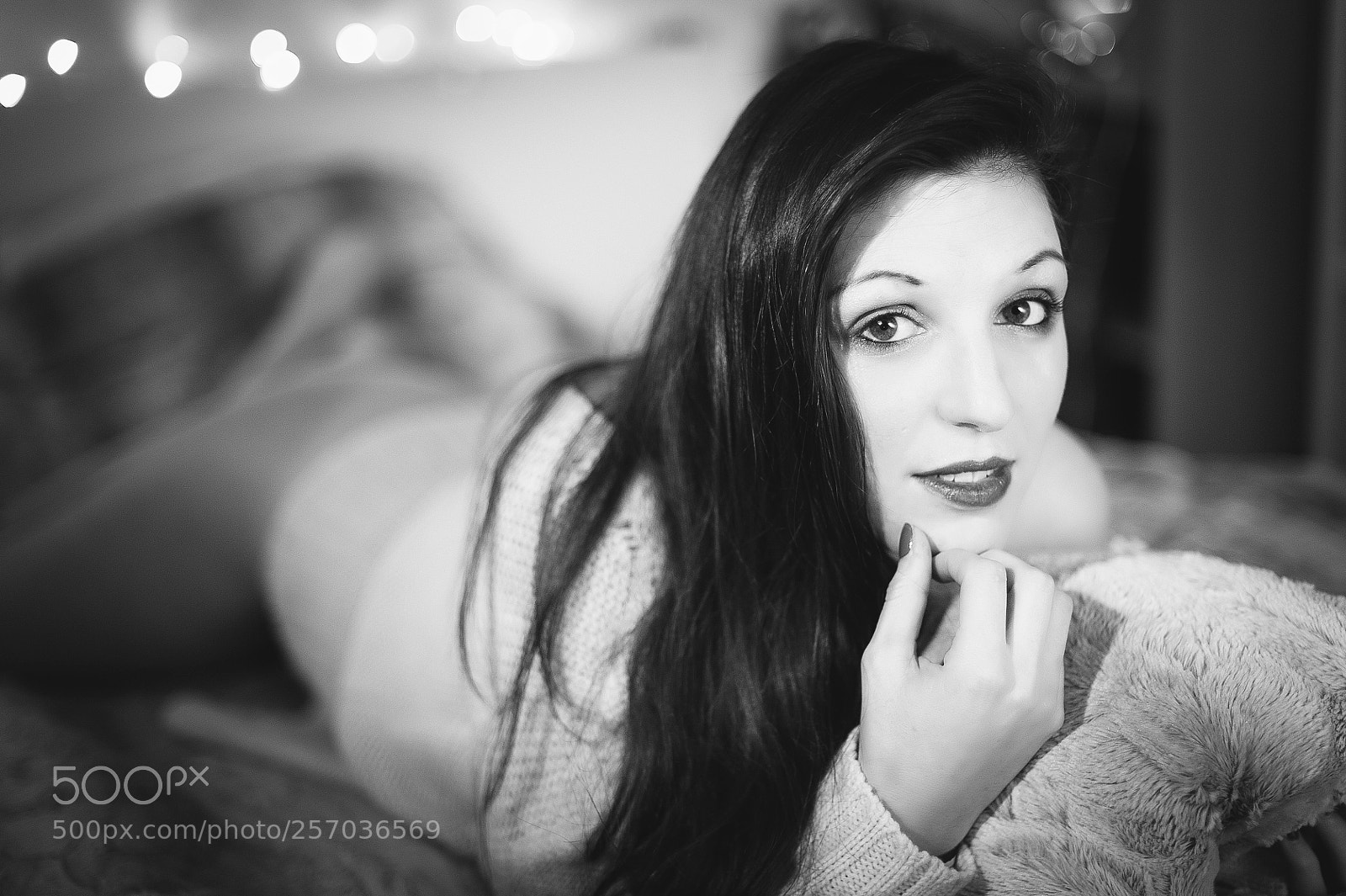 Nikon D700 sample photo. Elodie : portrait : lingerie : elegance photography