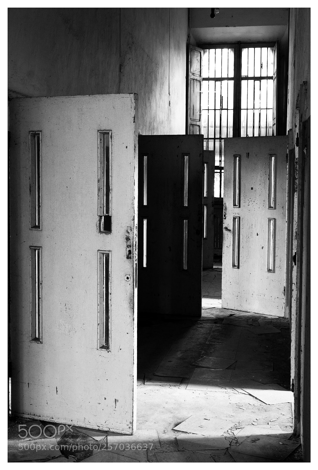 Canon EOS 500D (EOS Rebel T1i / EOS Kiss X3) sample photo. Mental hospital the cells photography