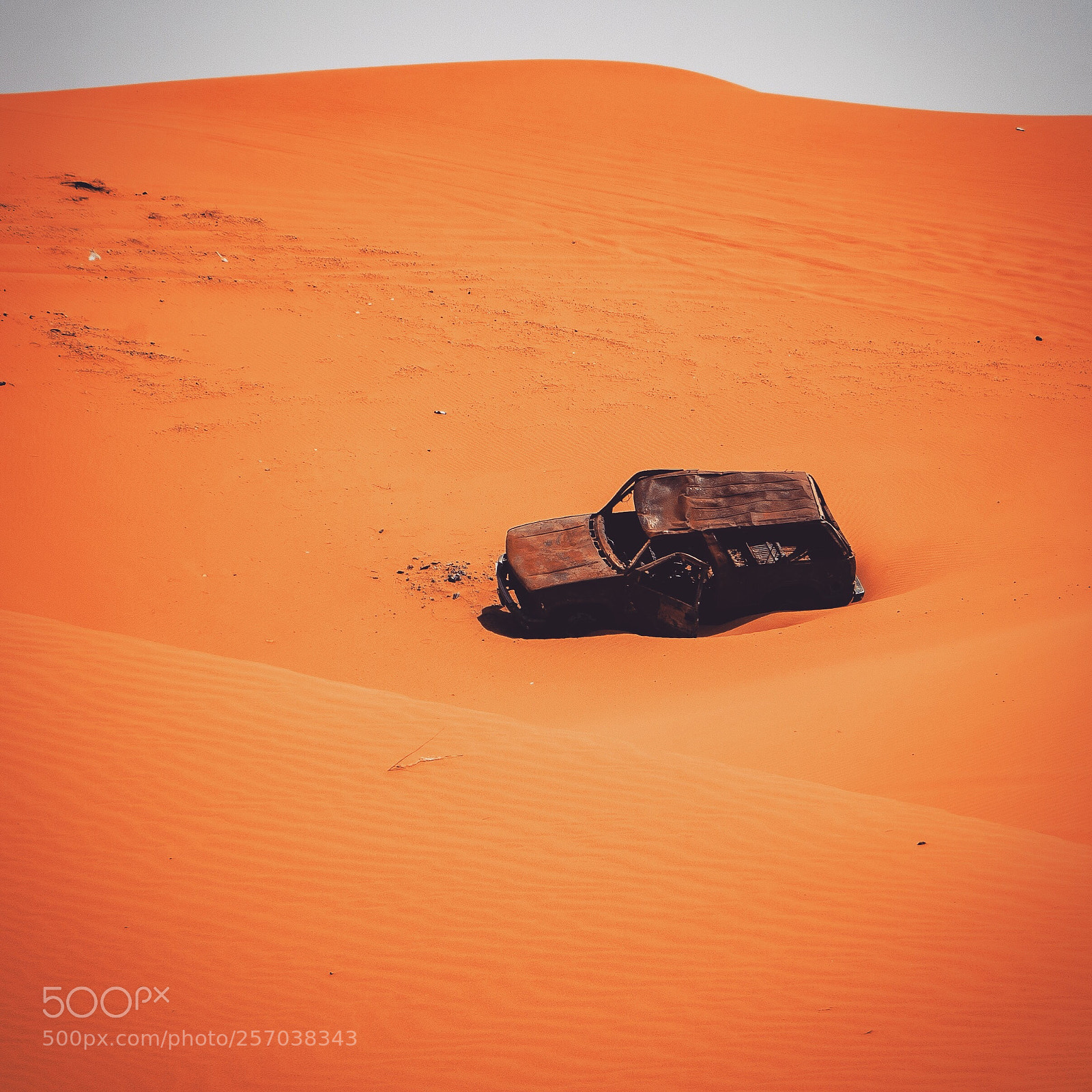 Sony a7 sample photo. Burnd car photography
