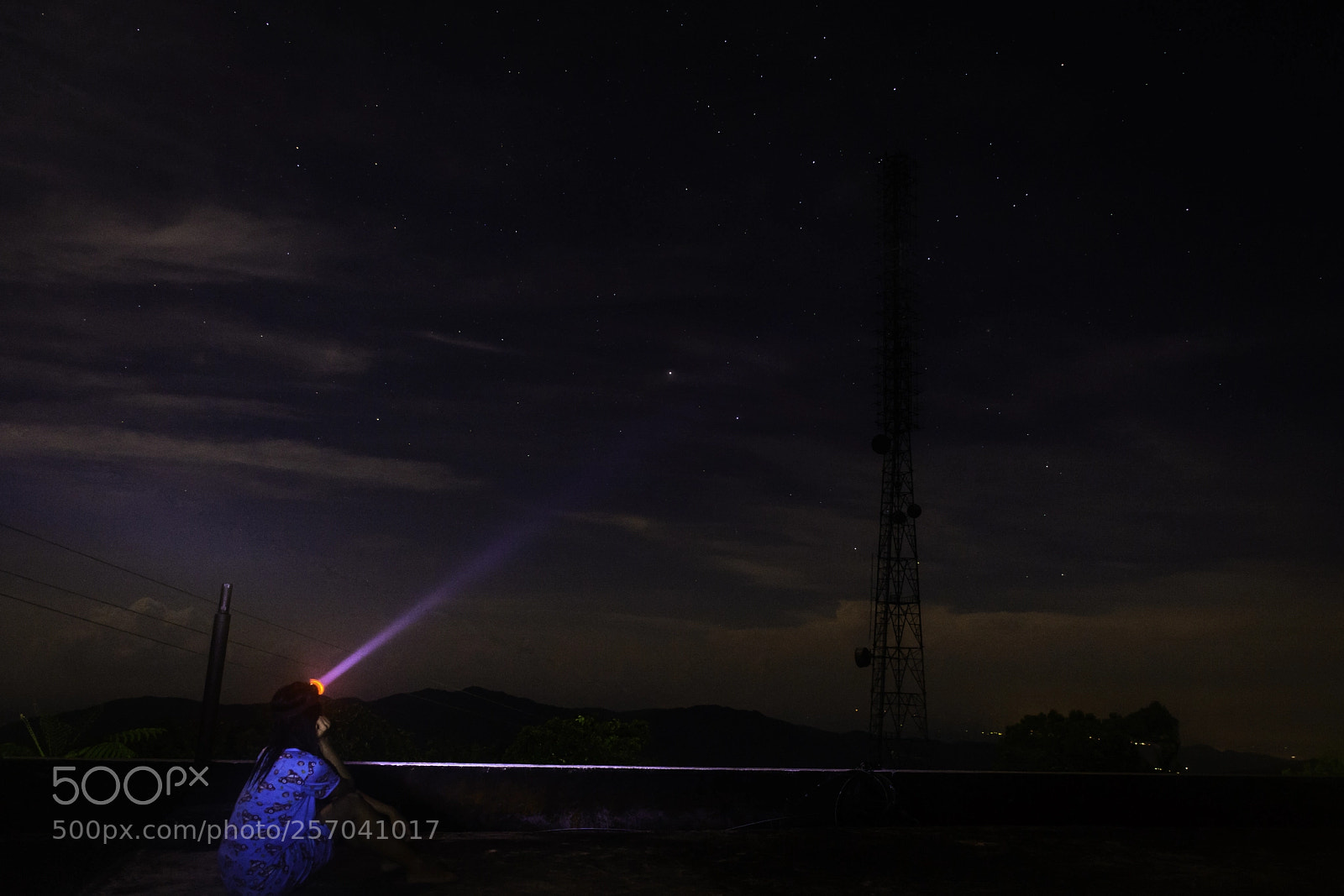 Nikon D7100 sample photo. Radio tower photography