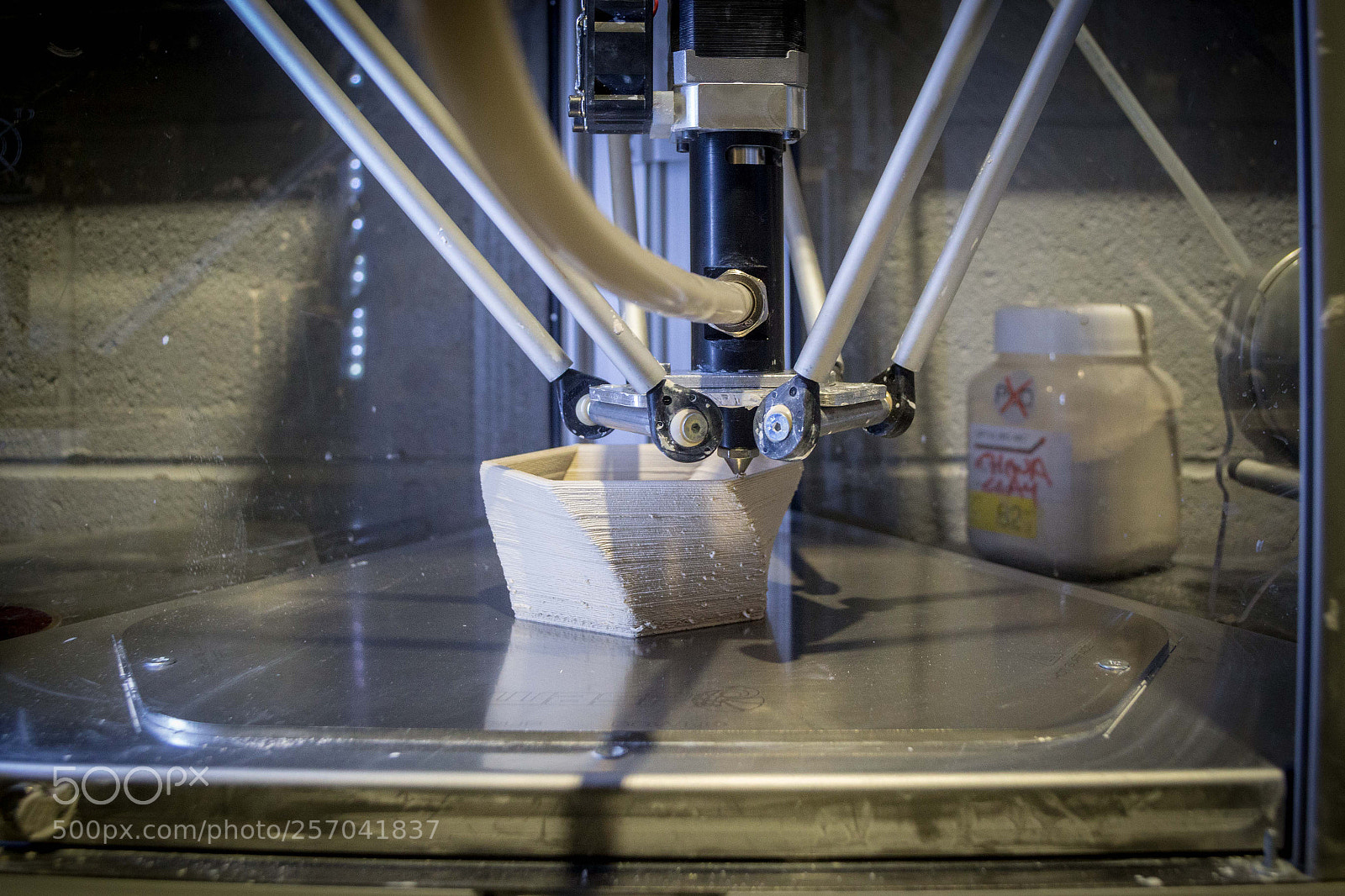 Canon EOS 6D sample photo. 3d ceramic printer photography
