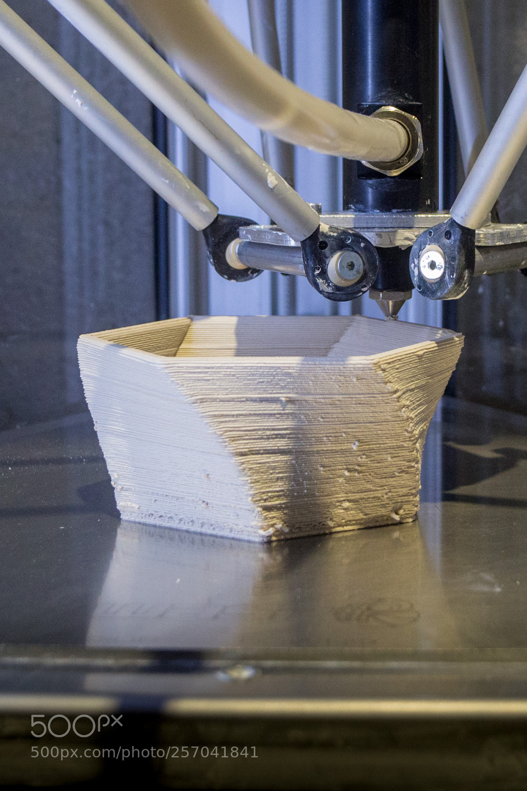 Canon EOS 6D sample photo. 3d ceramic printer photography