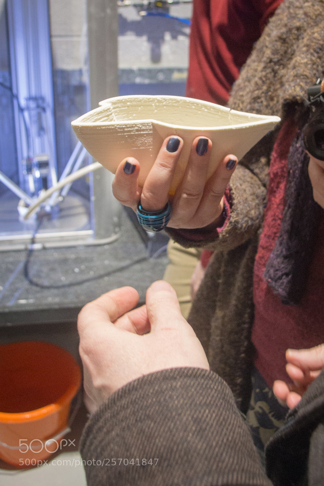 Canon EOS 6D sample photo. Ceramic 3d print photography