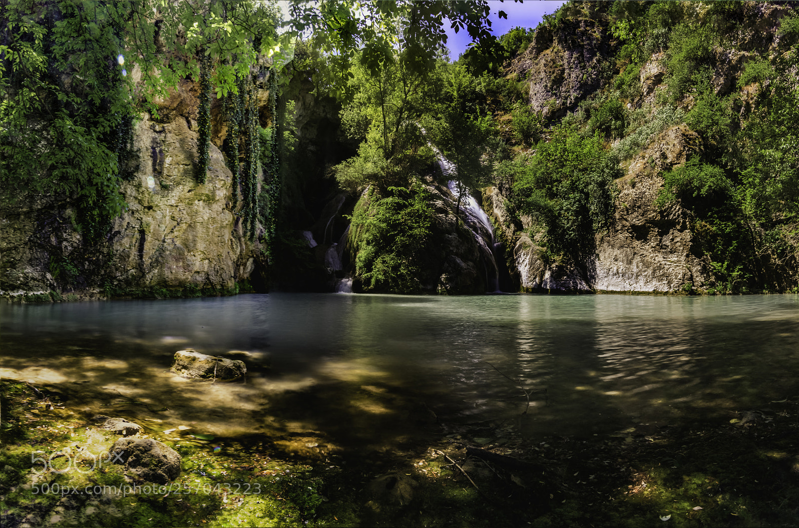 Canon EOS 60D sample photo. Hotnitsa waterfall photography