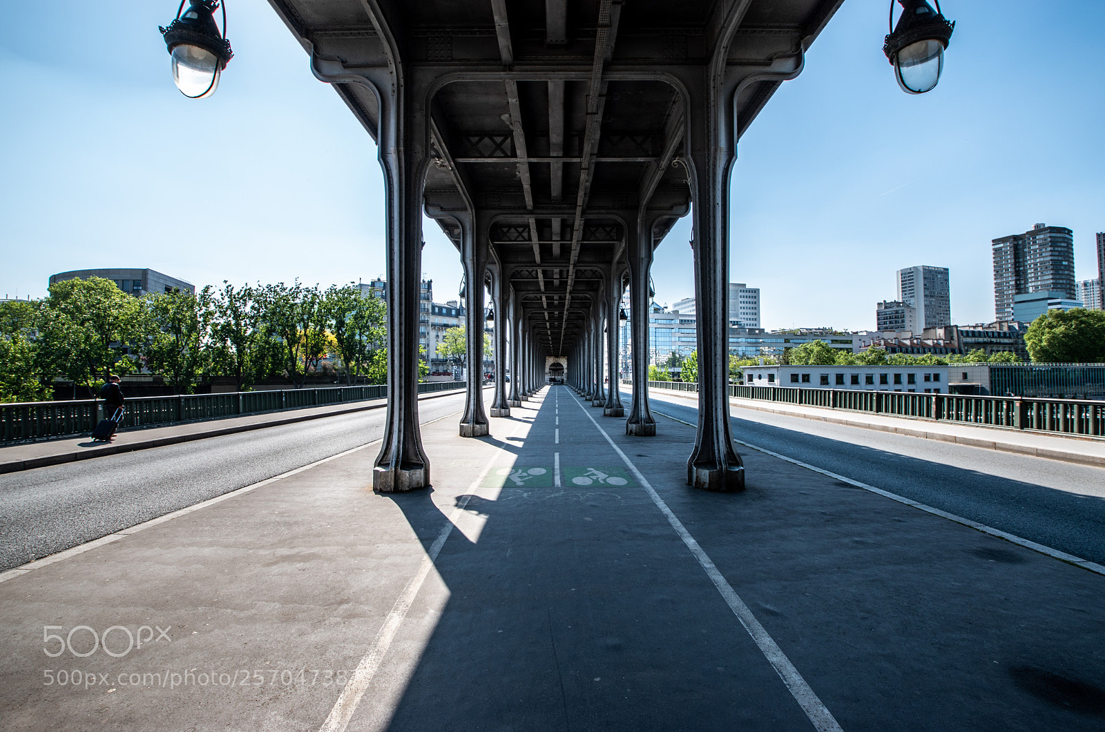 Nikon D5600 sample photo. Bir hakeim bridge photography