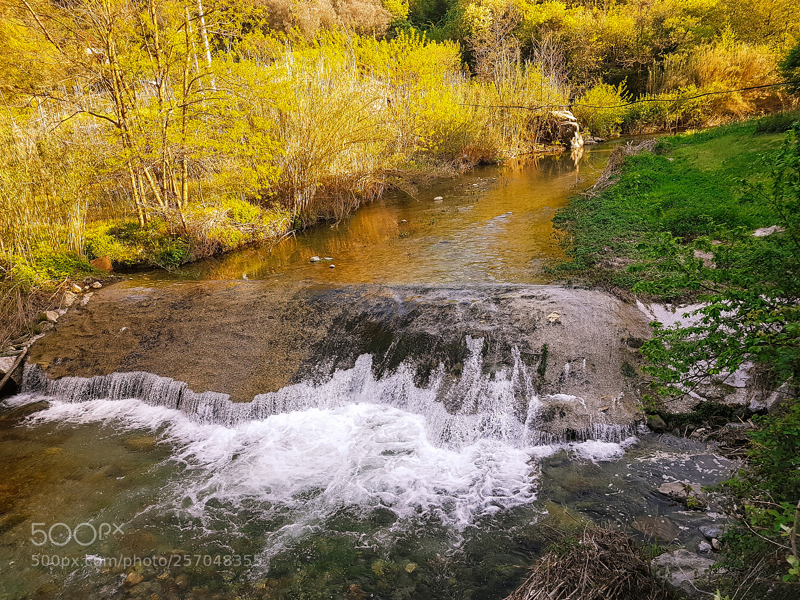 Samsung Galaxy S7 Edge sample photo. Little waterfall photography