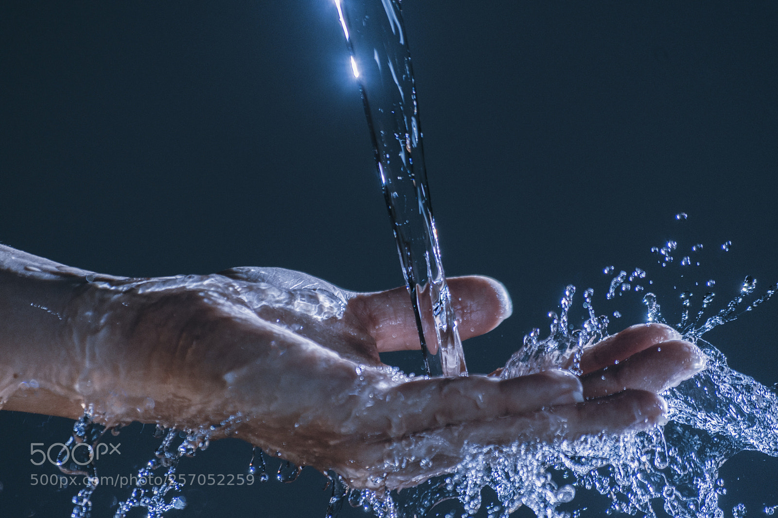 Nikon D3400 sample photo. Water splash photography