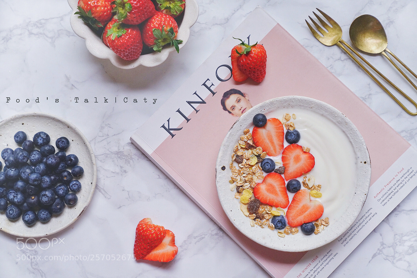Sony a7R II sample photo. Strawberry yugurt photography