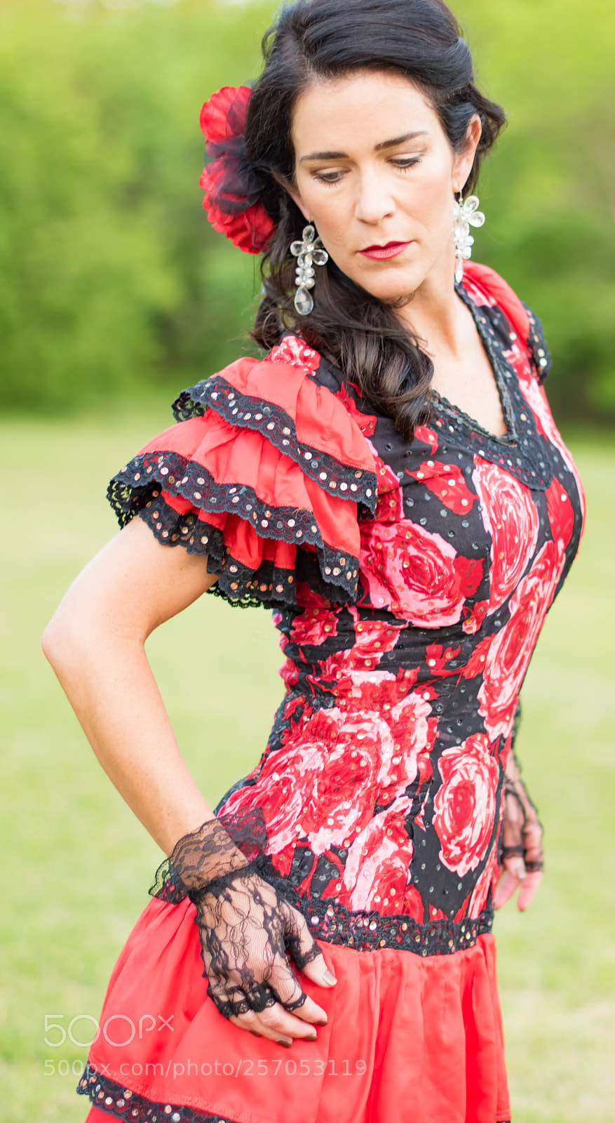 Nikon D5500 sample photo. Dancing in red photography