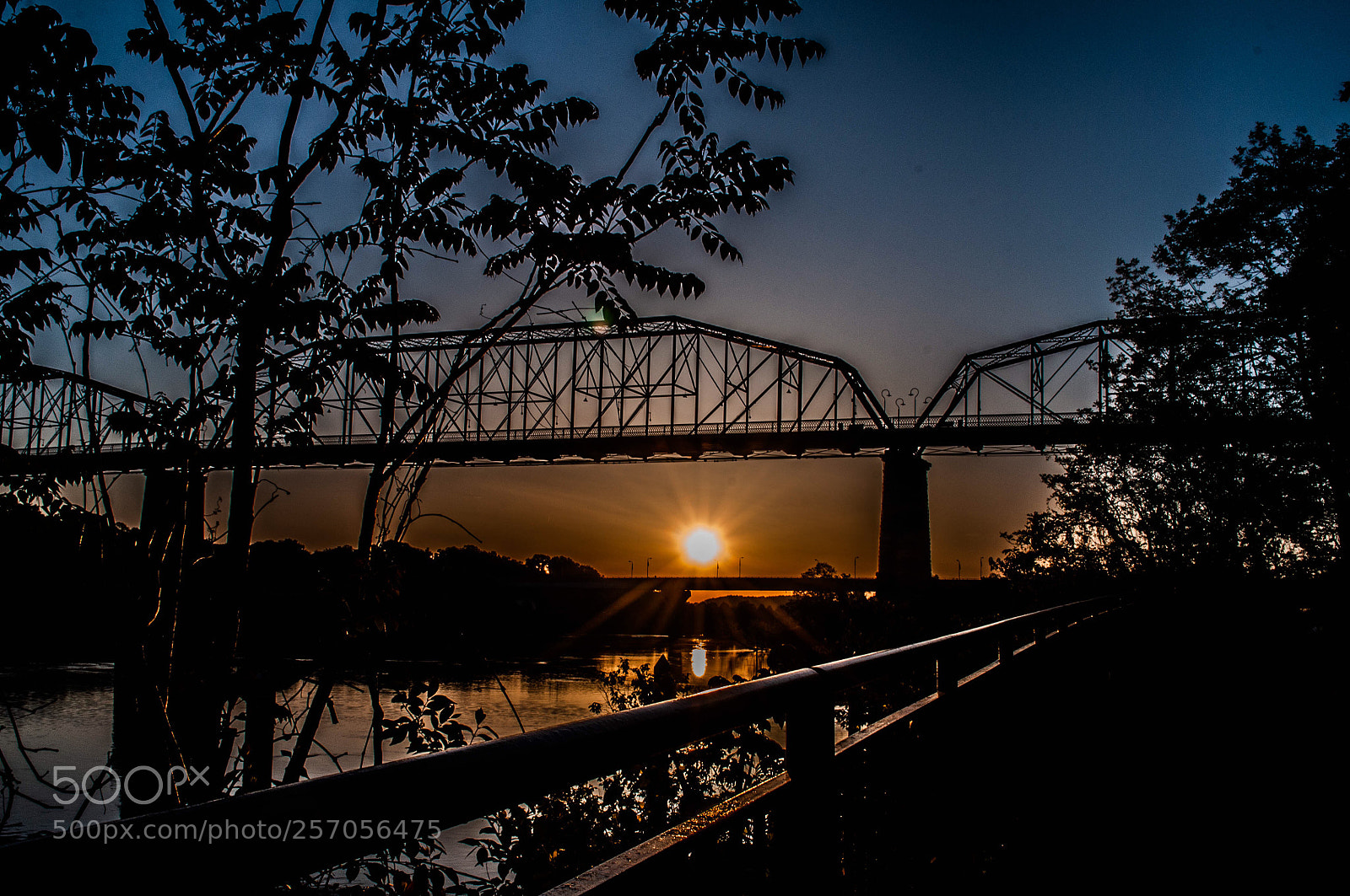 Nikon D90 sample photo. Chattanooga walking bridge photography