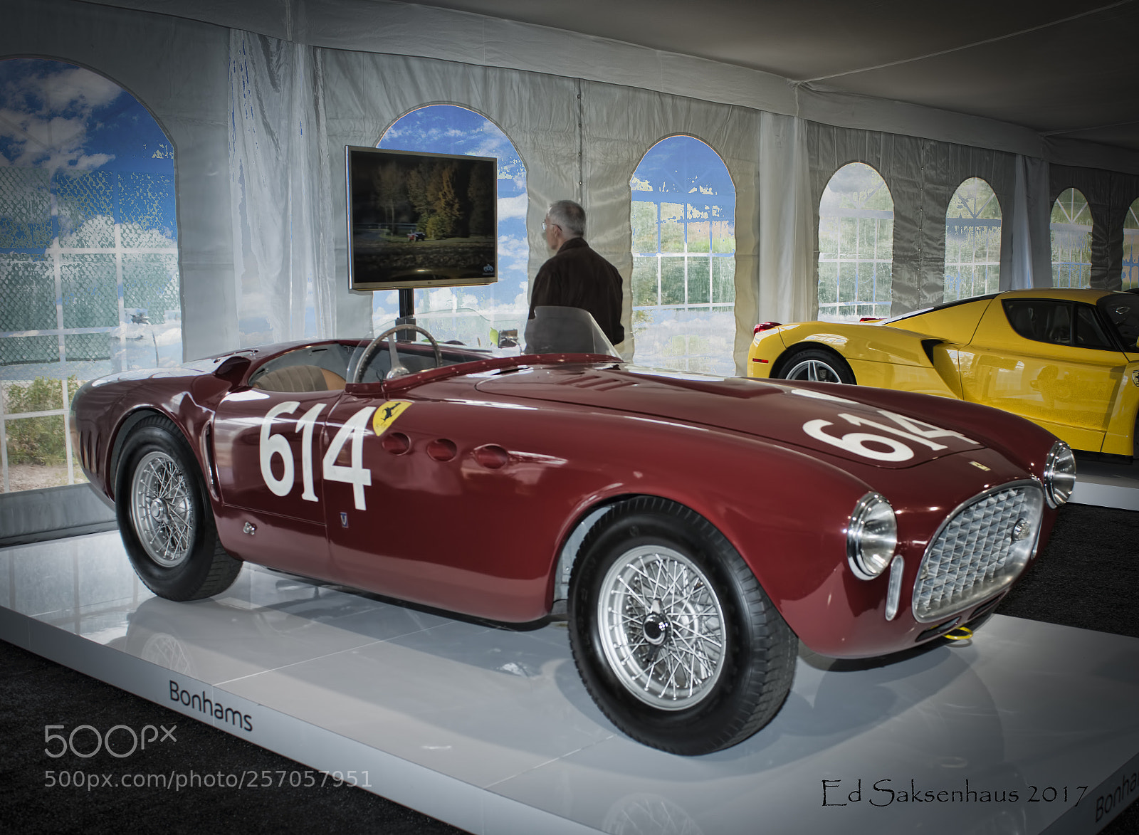 Nikon D800 sample photo. Red racing ferrari photography