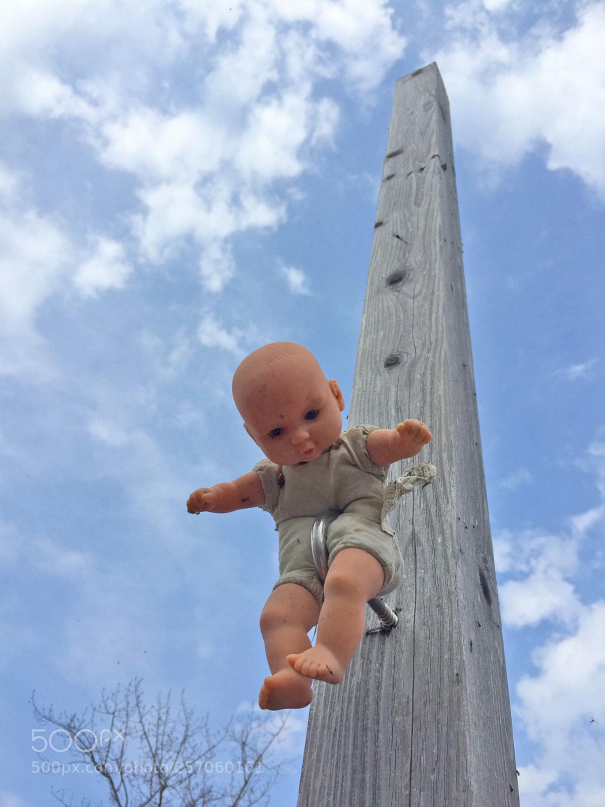 Apple iPhone 6 sample photo. Pole baby photography