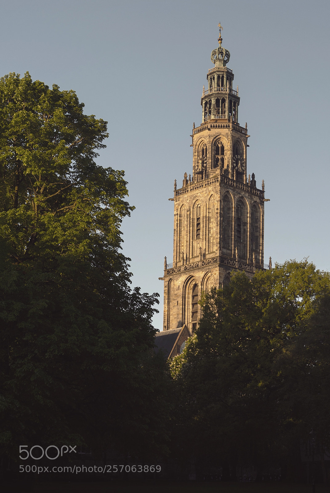 Nikon D500 sample photo. The martinitoren during sunrise photography