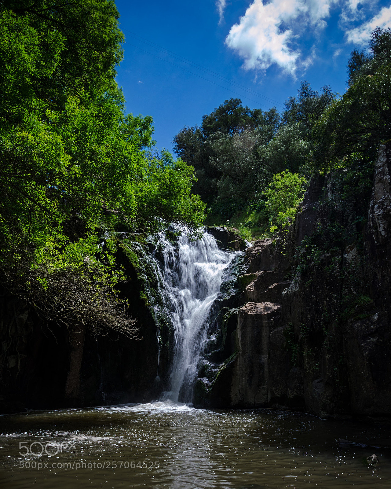 Nikon D5100 sample photo. Waterfall photography