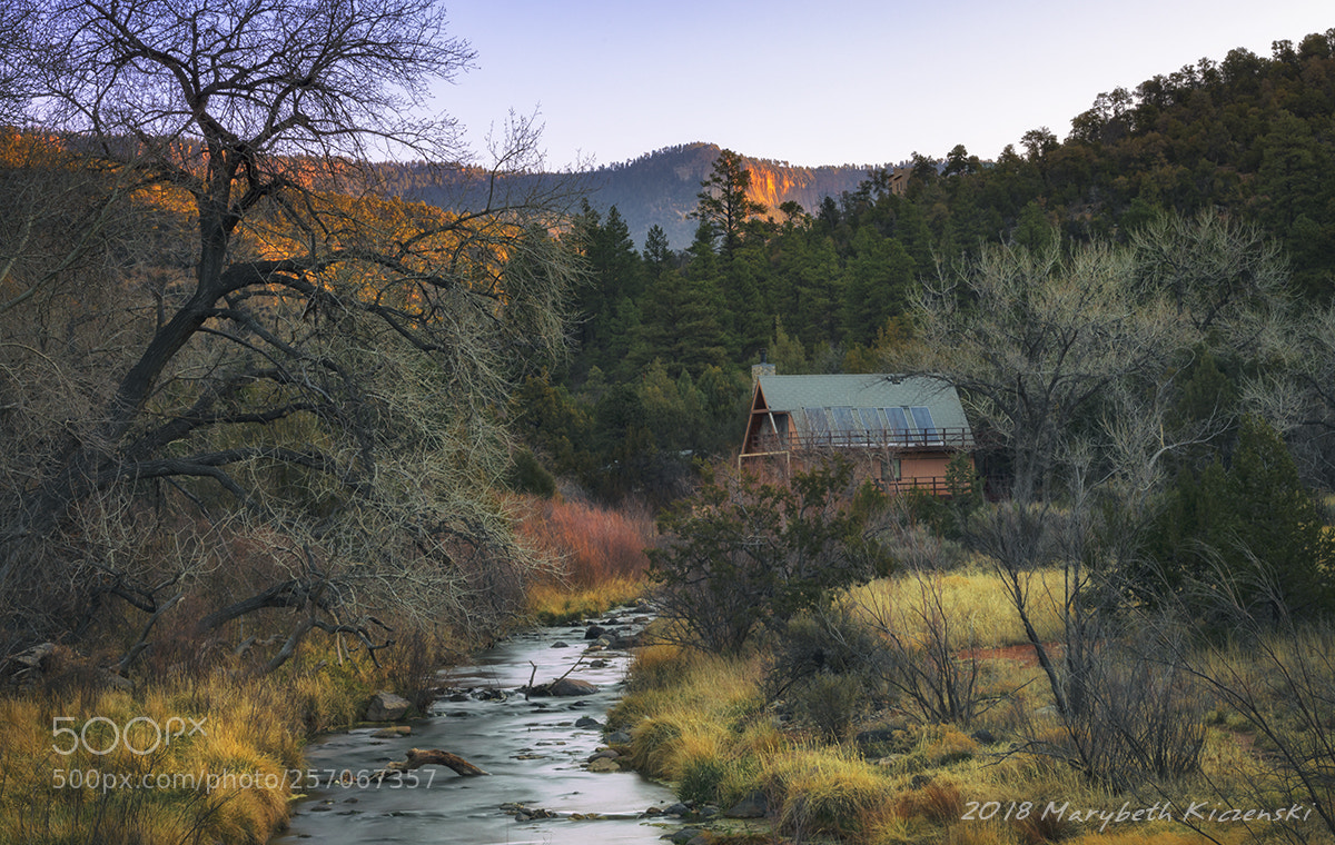 Nikon D850 sample photo. Sunrise over jemez springs photography