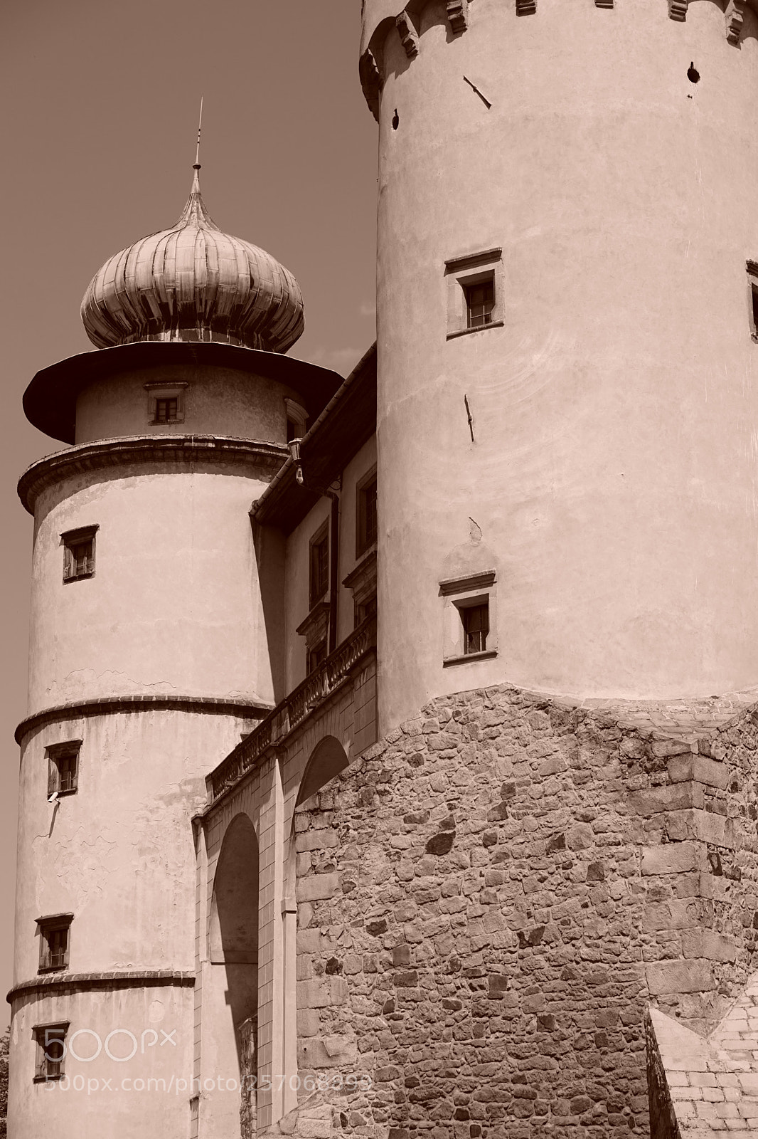 Sony a6000 sample photo. Wiśnicz castle photography