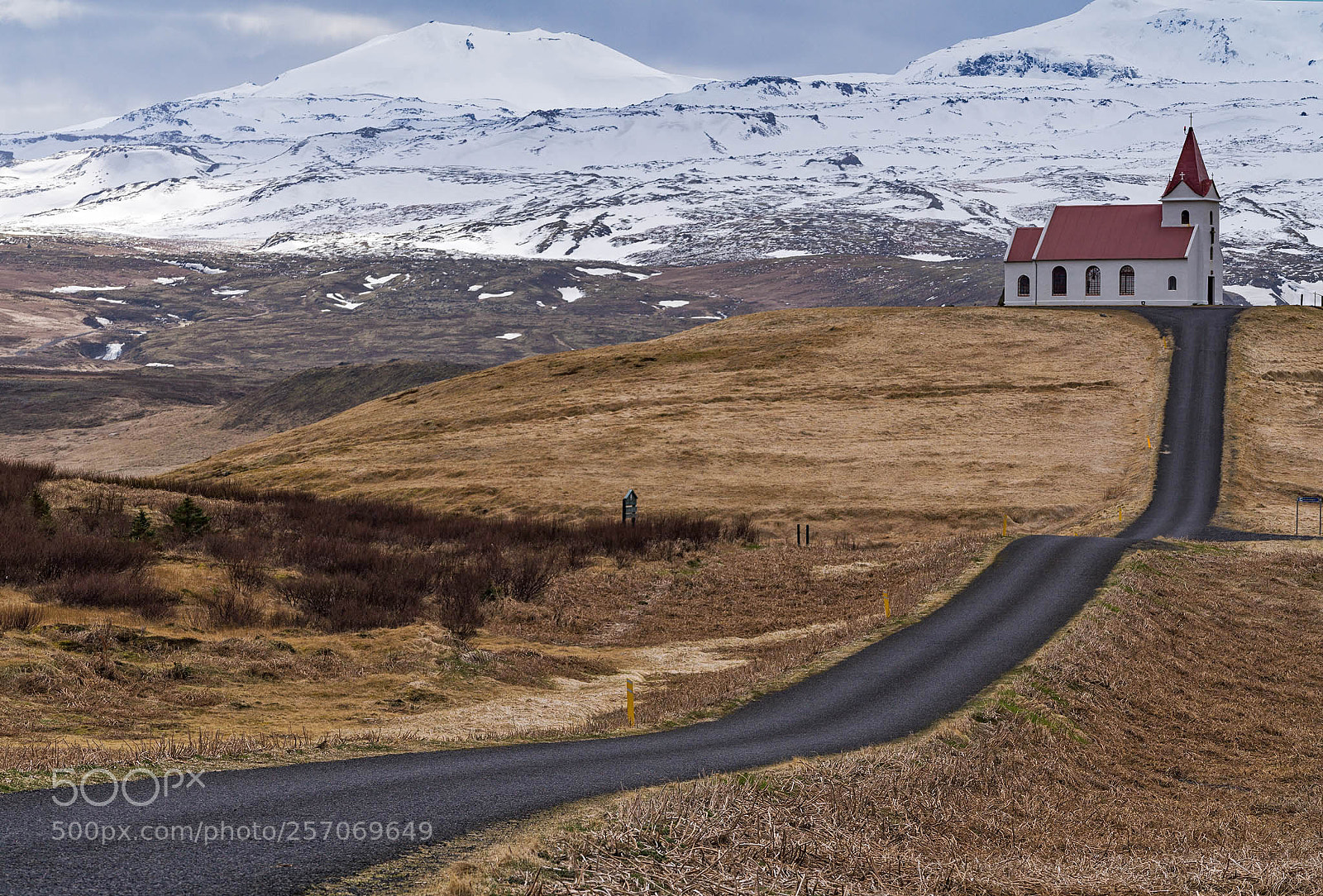 Sony a7R III sample photo. Ingjaldsholl church - snaefellsnes photography