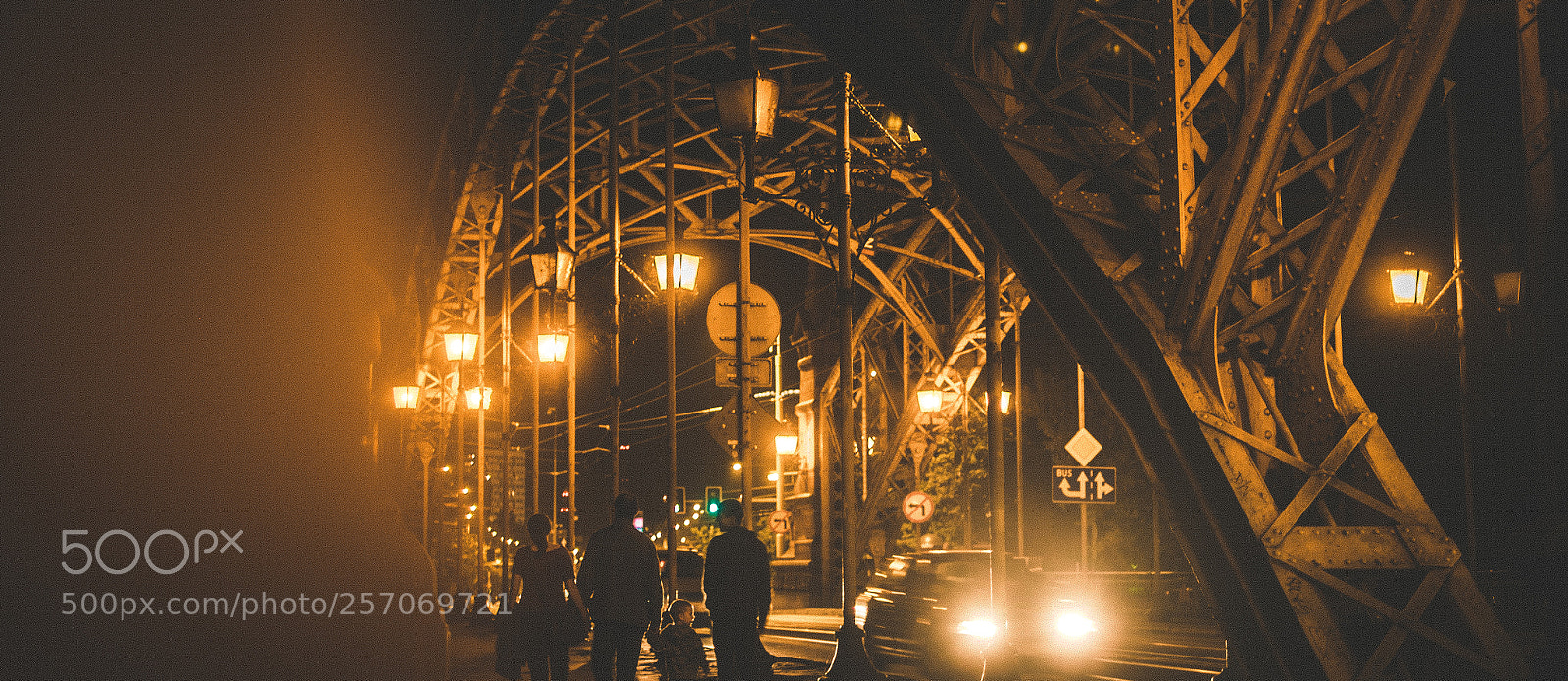 Fujifilm X-E1 sample photo. The bridge and lights photography