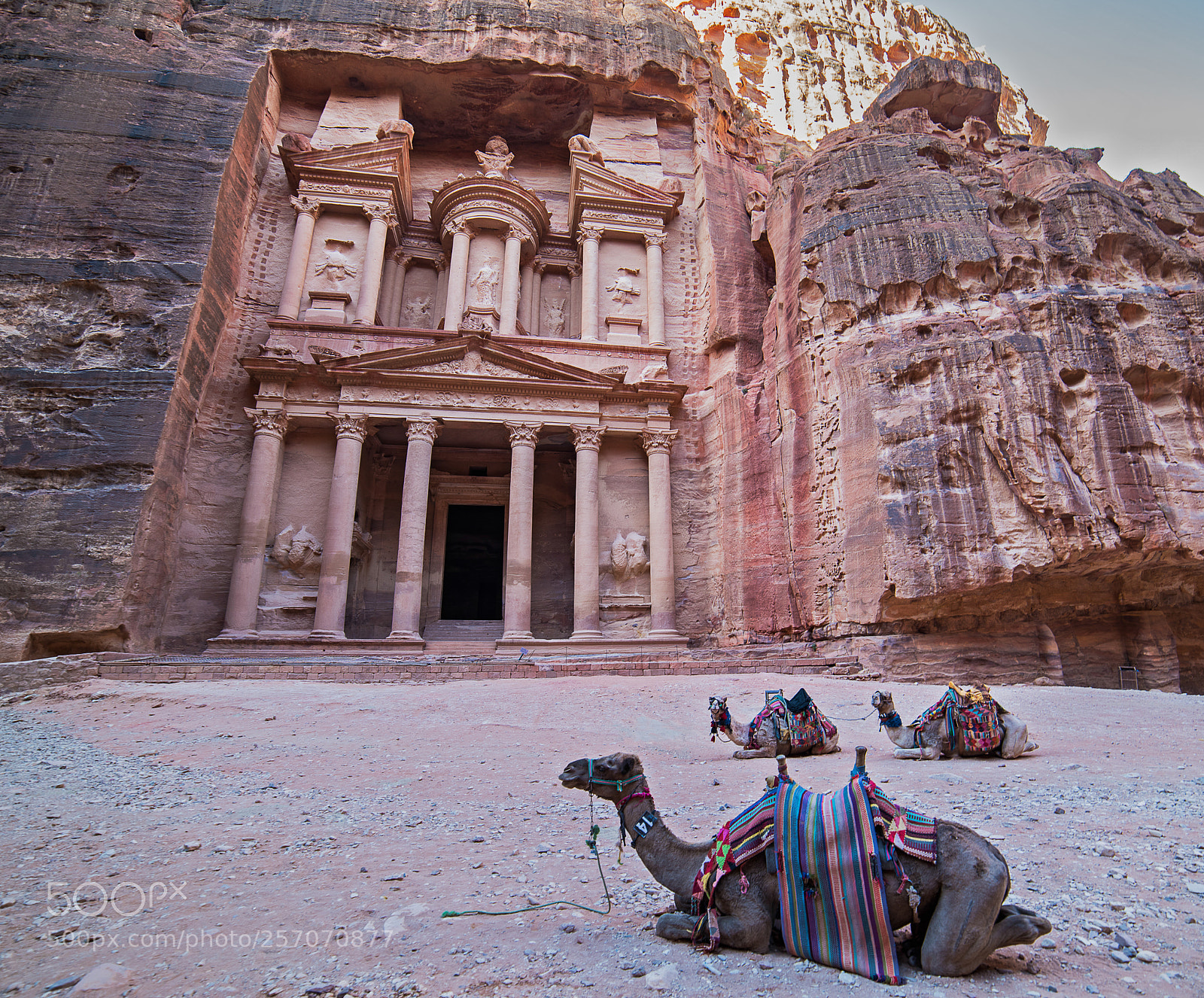 Nikon D810 sample photo. Petra's al khazna treasury photography