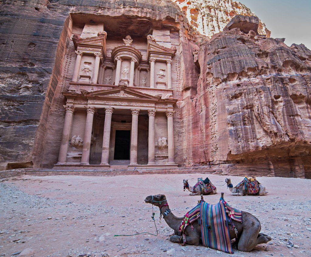Petra's Al Khazna Treasury by Matt MacDonald on 500px.com