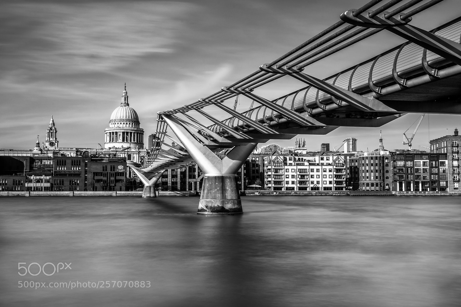 Nikon D7200 sample photo. Millennium bridge photography