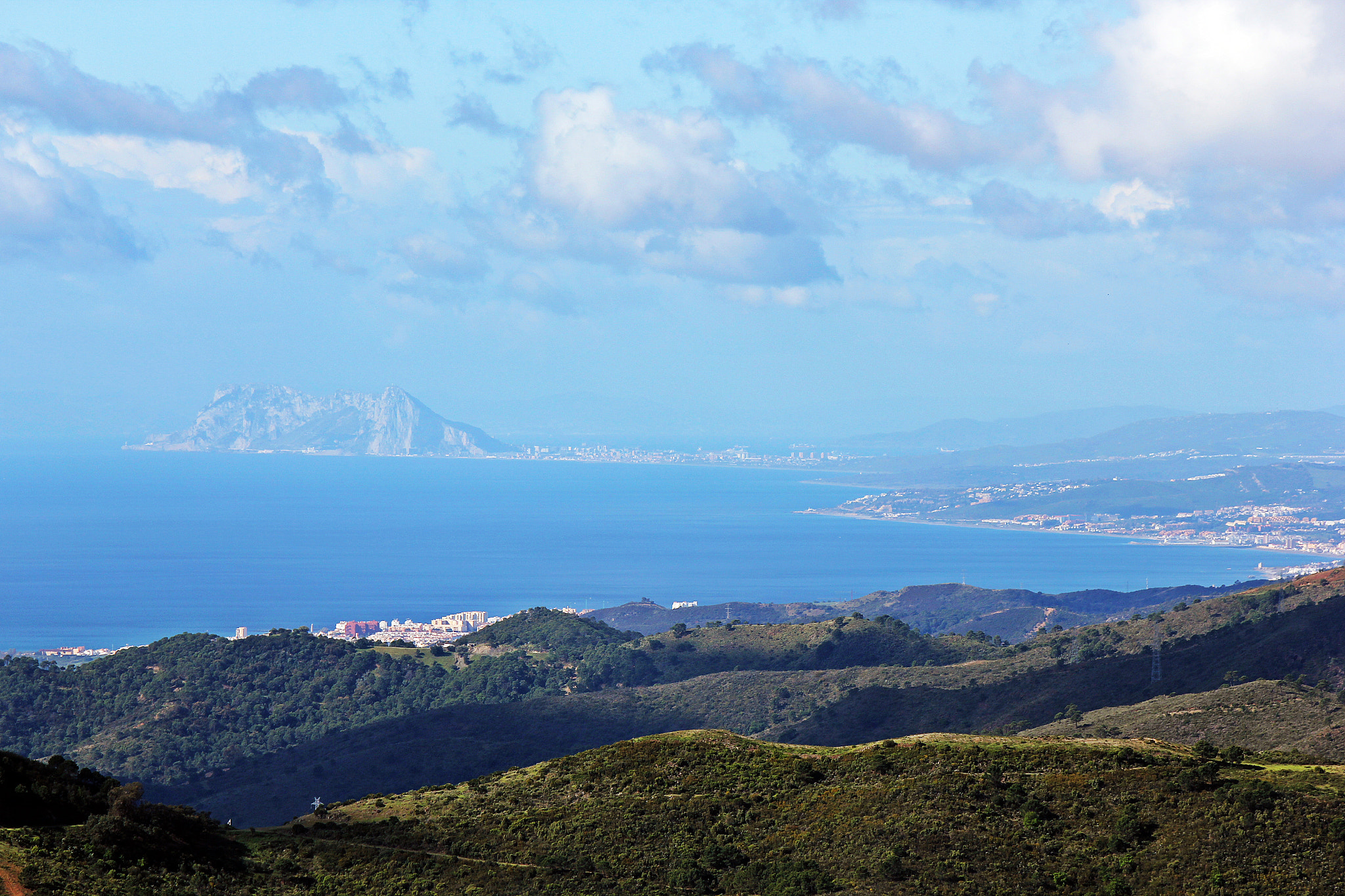 Canon EOS 550D (EOS Rebel T2i / EOS Kiss X4) sample photo. Gibraltar at the background photography