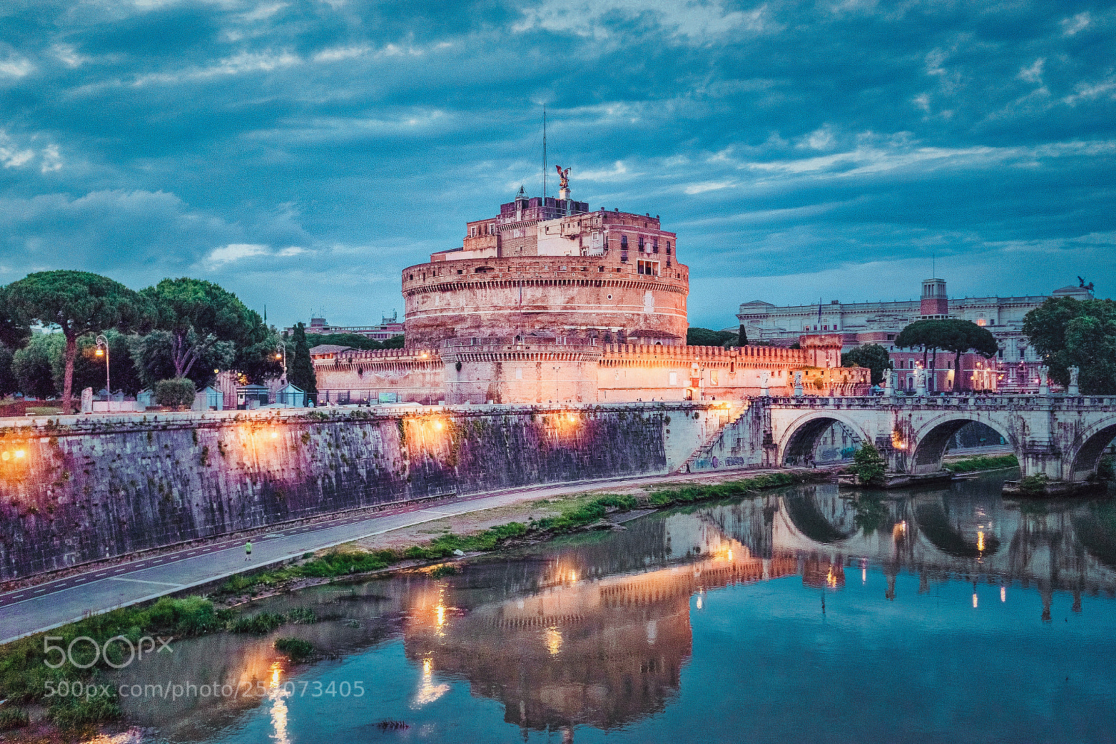 Sony a7 sample photo. Castel sant'angelo photography